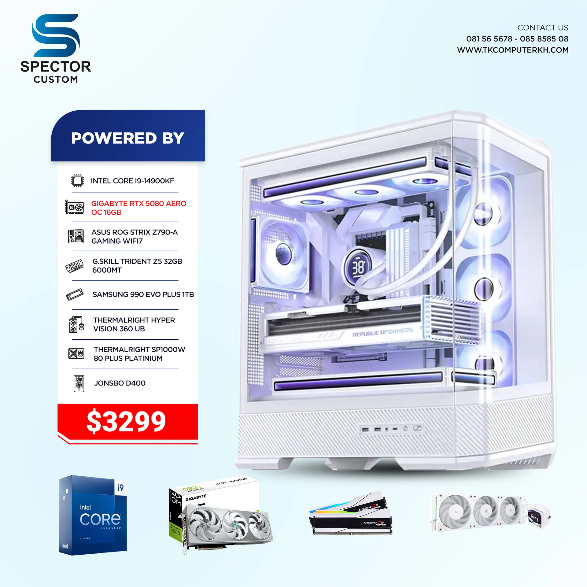 Intel Core i9 14Gen RTX5080