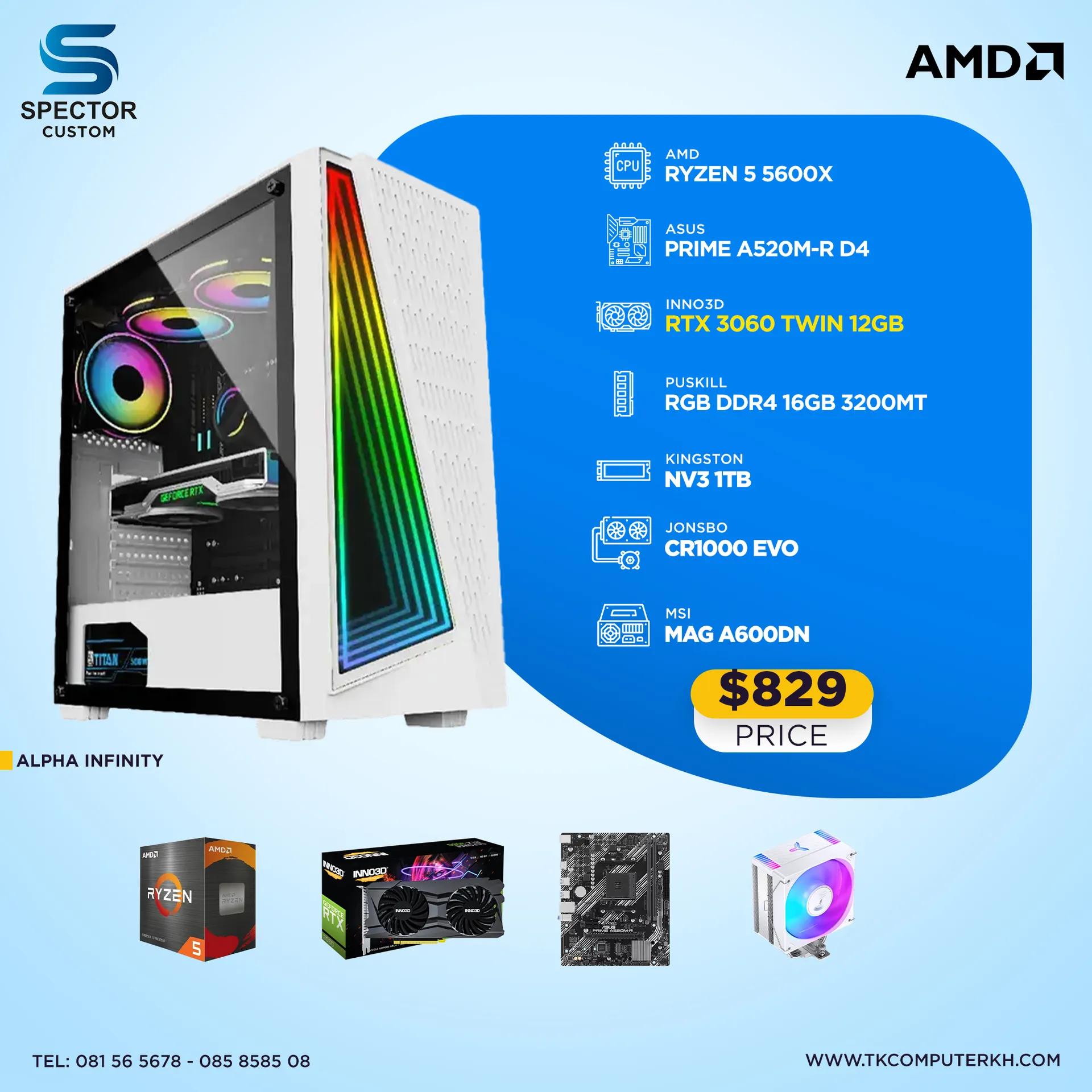 AMD Ryzen 5 5600X RTX3060