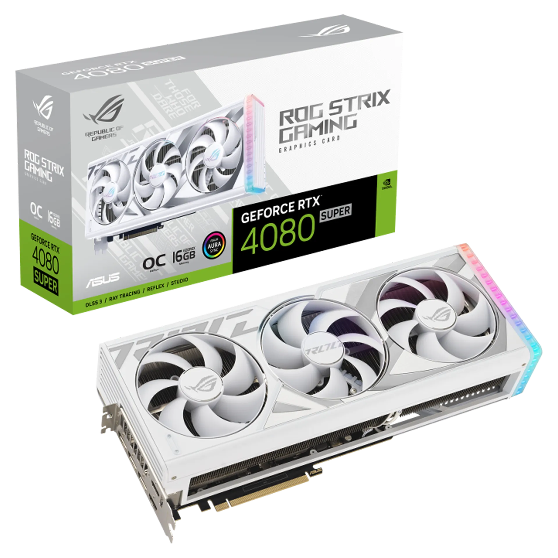 Strix GeForce RTX™ 4080 SUPER 16GB GDDR6X White OC Edition (Used)
