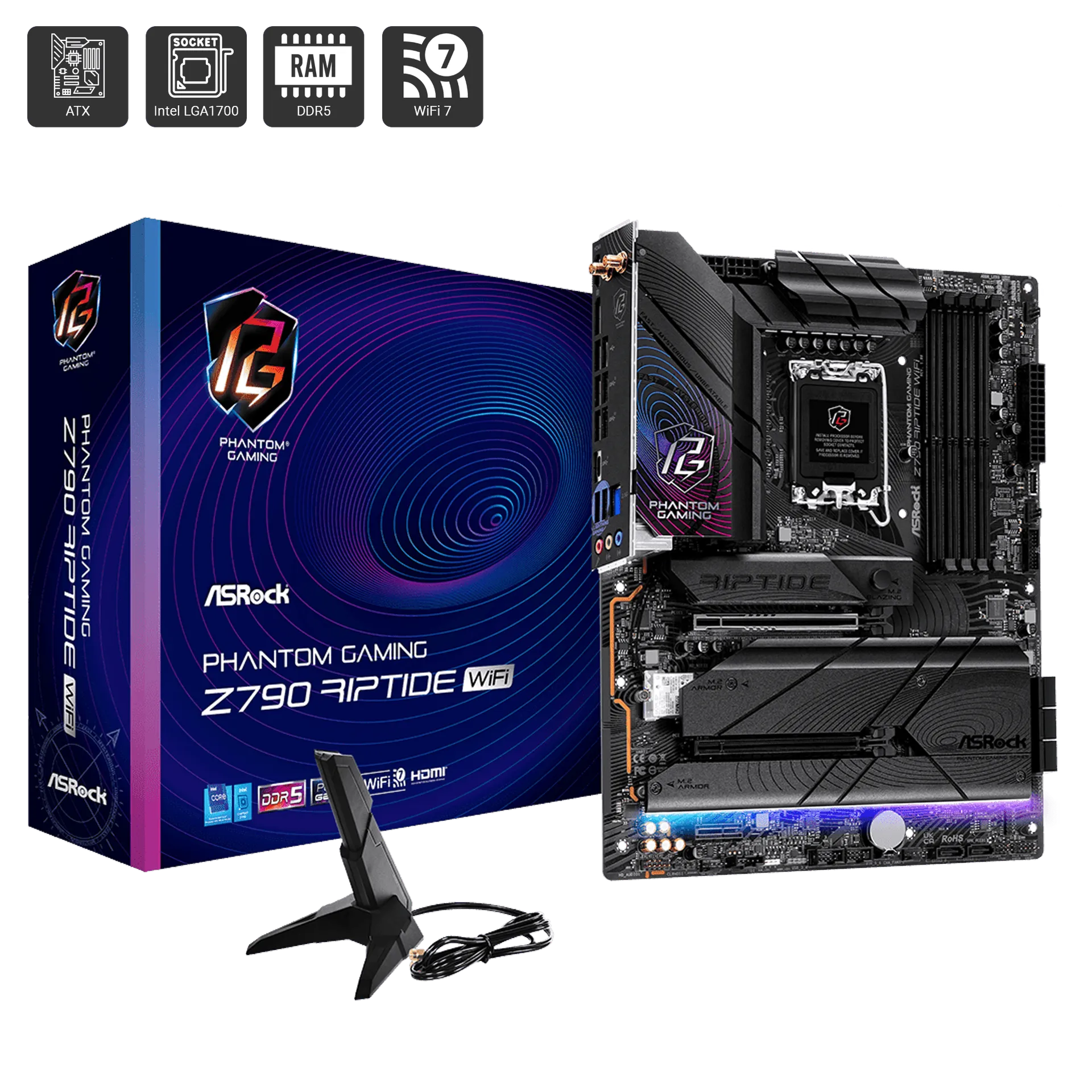 Z790 Riptide WIFI D5 - Phantom Gaming