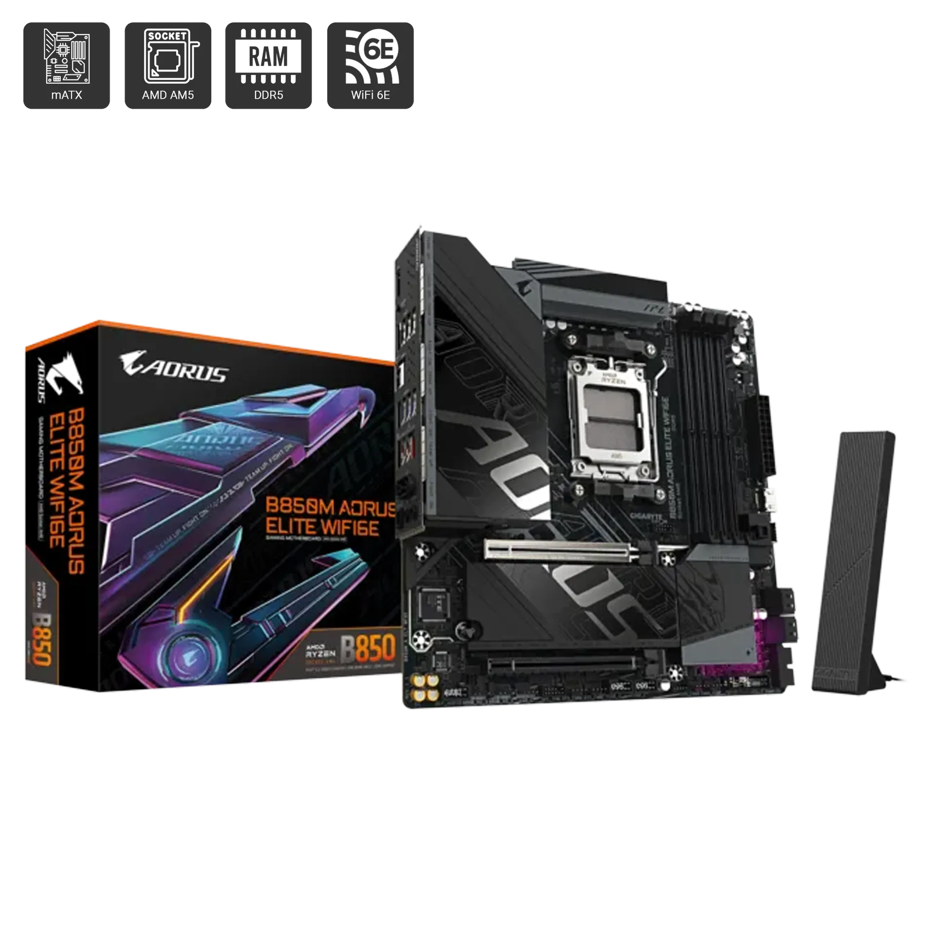 B850M AORUS ELITE WIFI6E