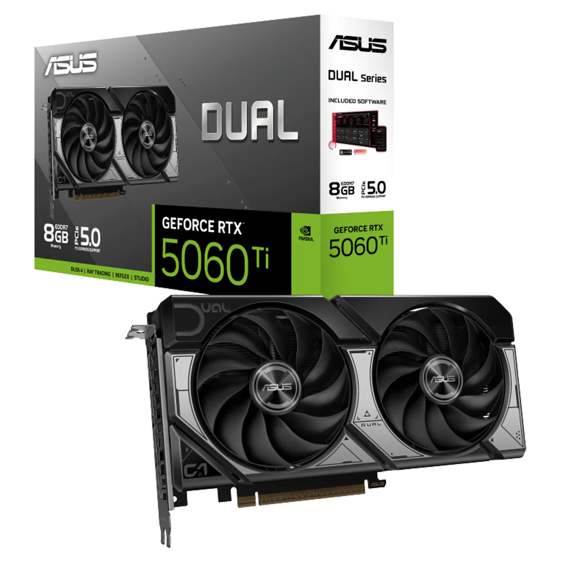 Dual GeForce RTX™ 5060 Ti 16GB GDDR7
