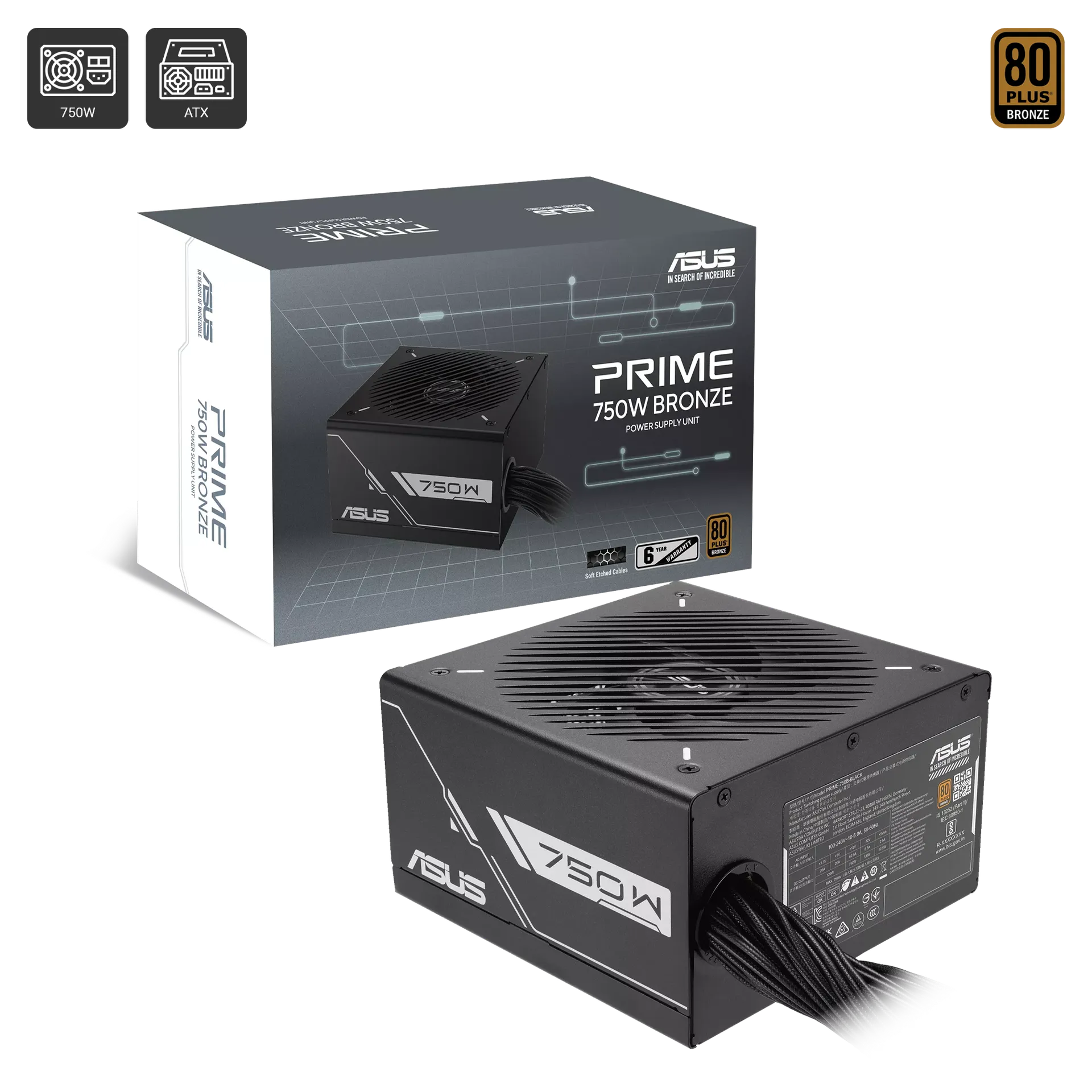 Prime 750W Bronze