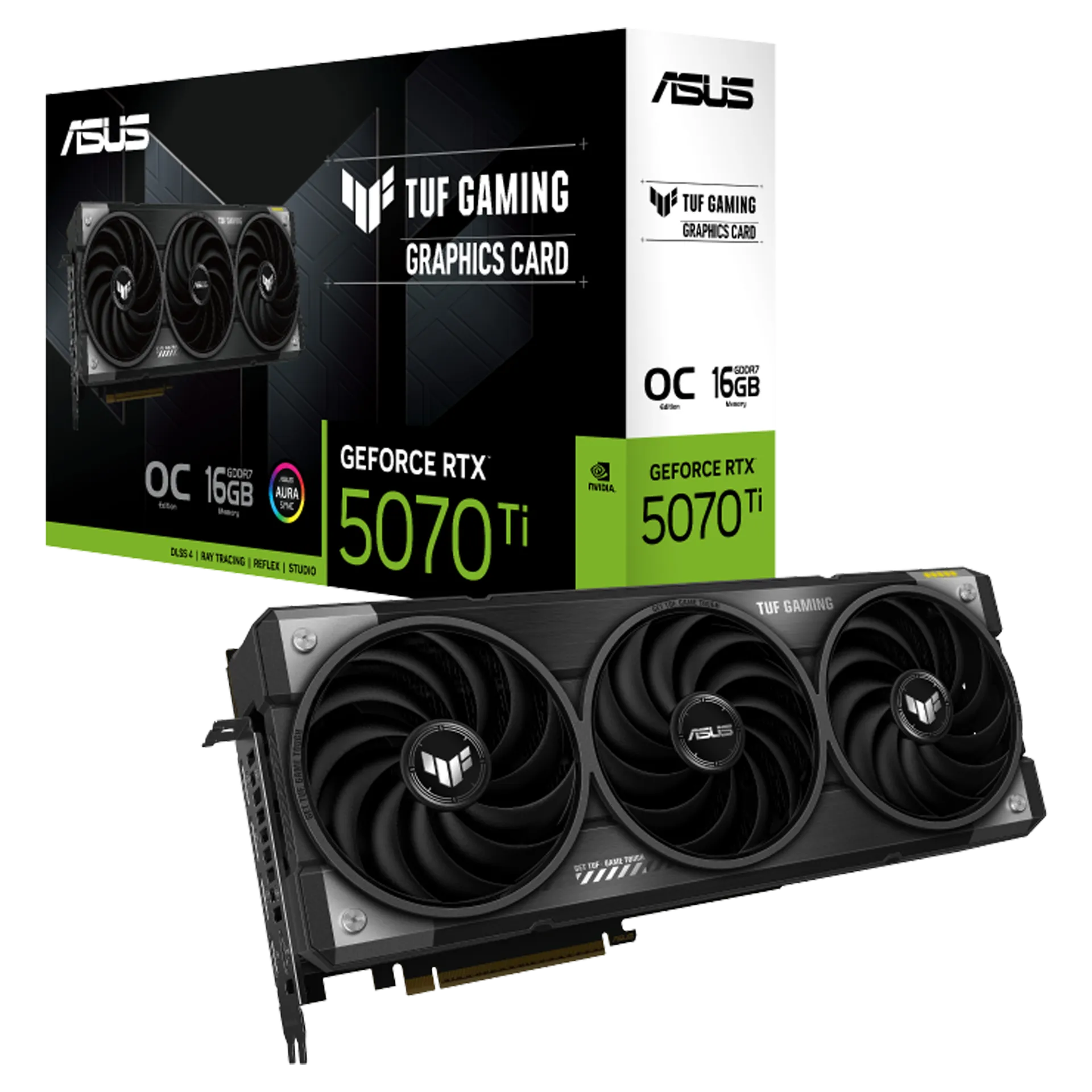 TUF Gaming GeForce RTX™ 5070 Ti 16GB GDDR7 OC Edition