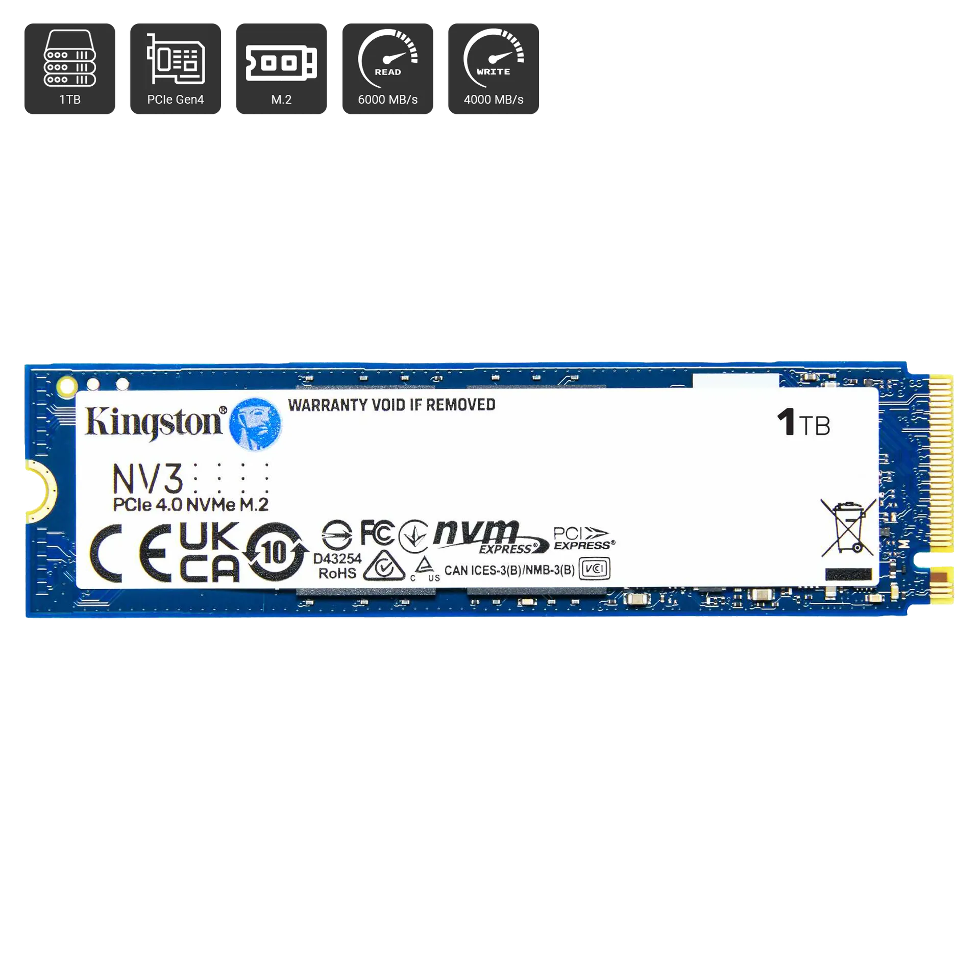 NV3 PCIe 4.0 NVMe - 1TB