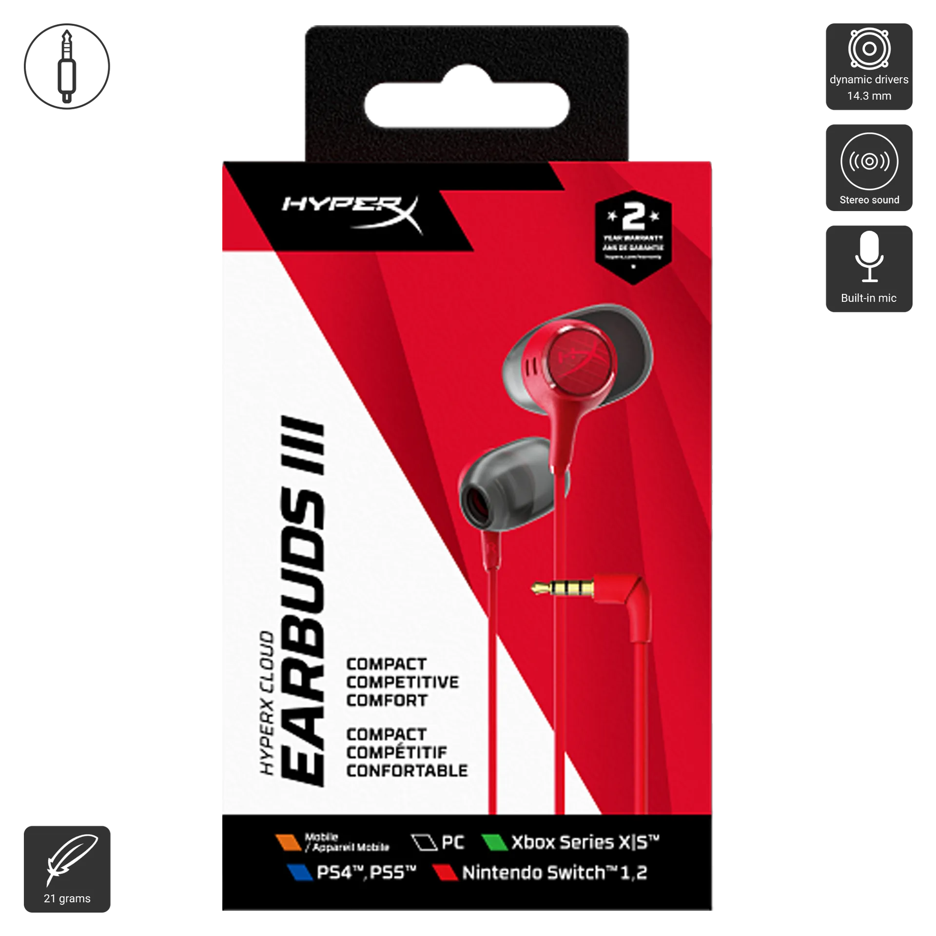 Cloud  Earbuds 3