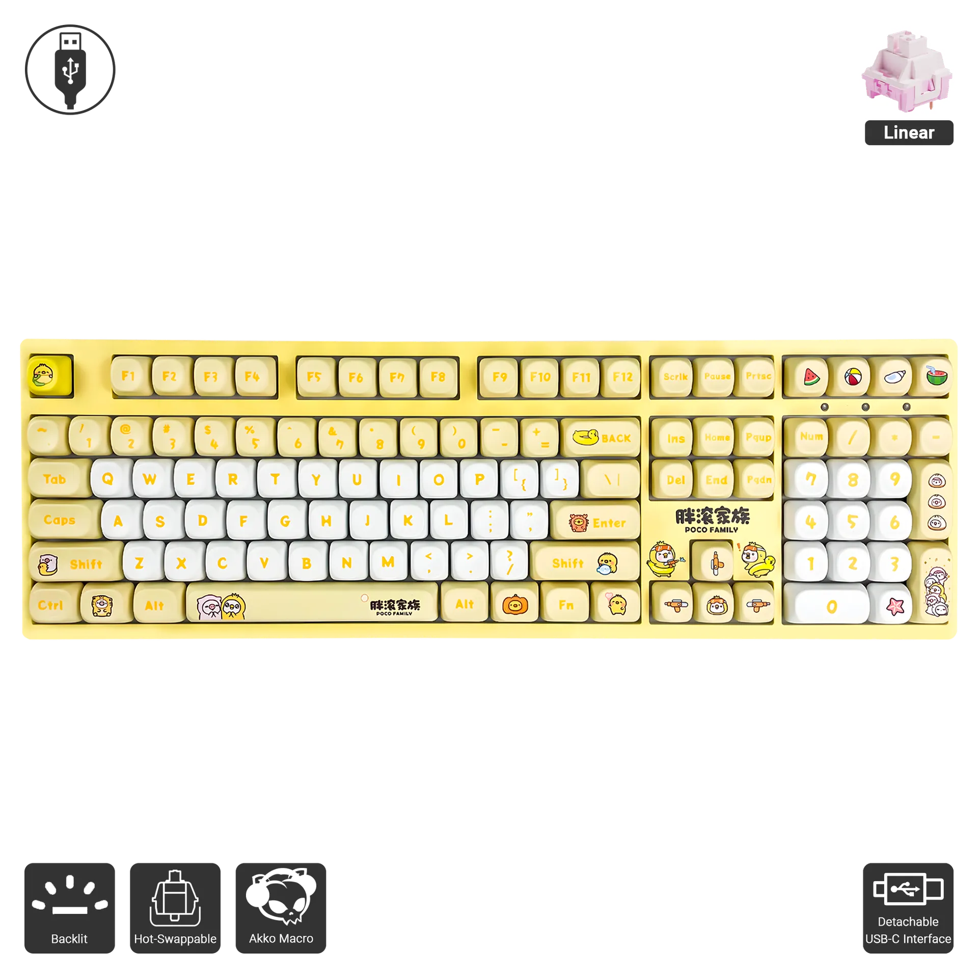 3108v3 Poco Family - POCO PIGGY Yello