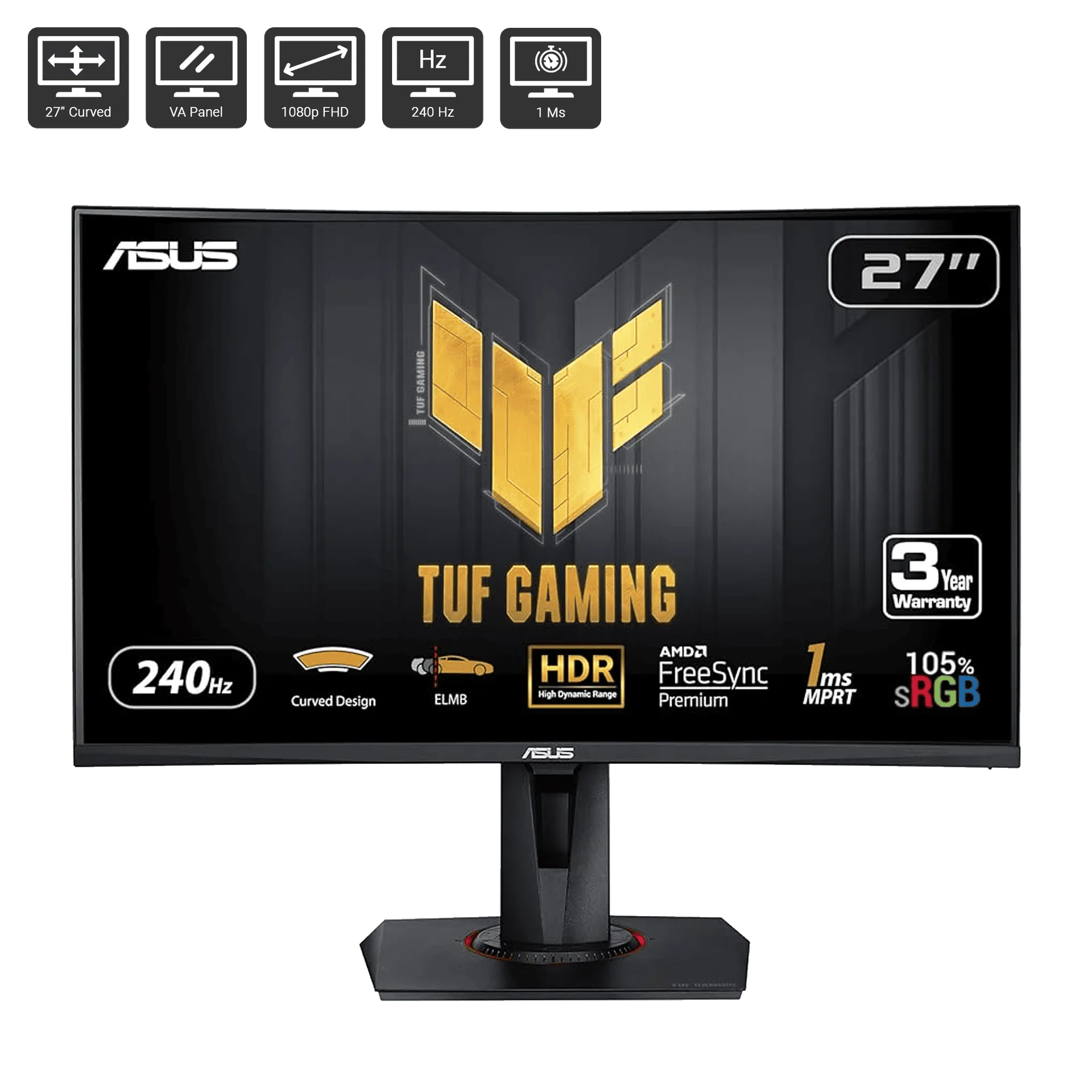 TUF Gaming VG27VQM Curved