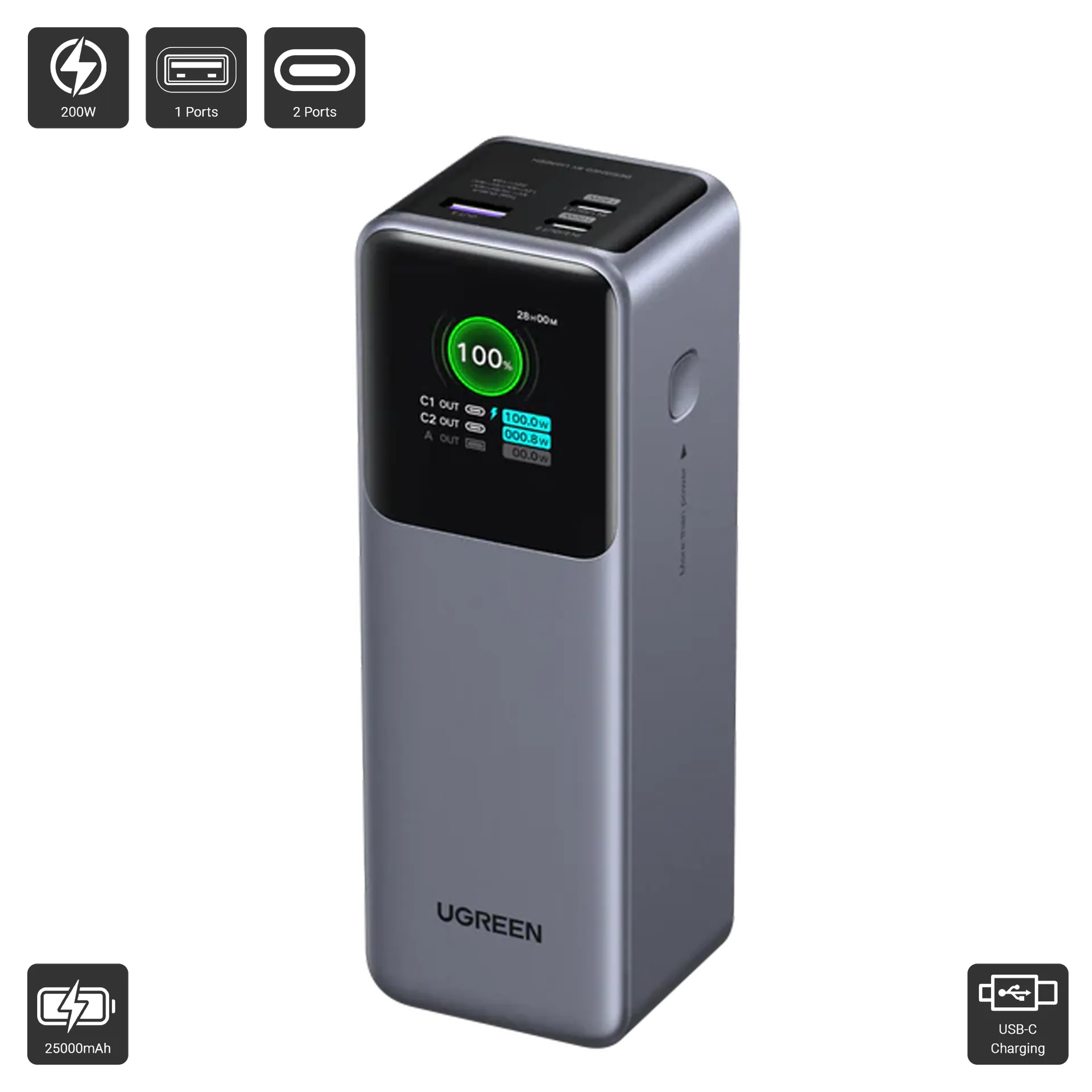 Powerbank 25000mAH 200W