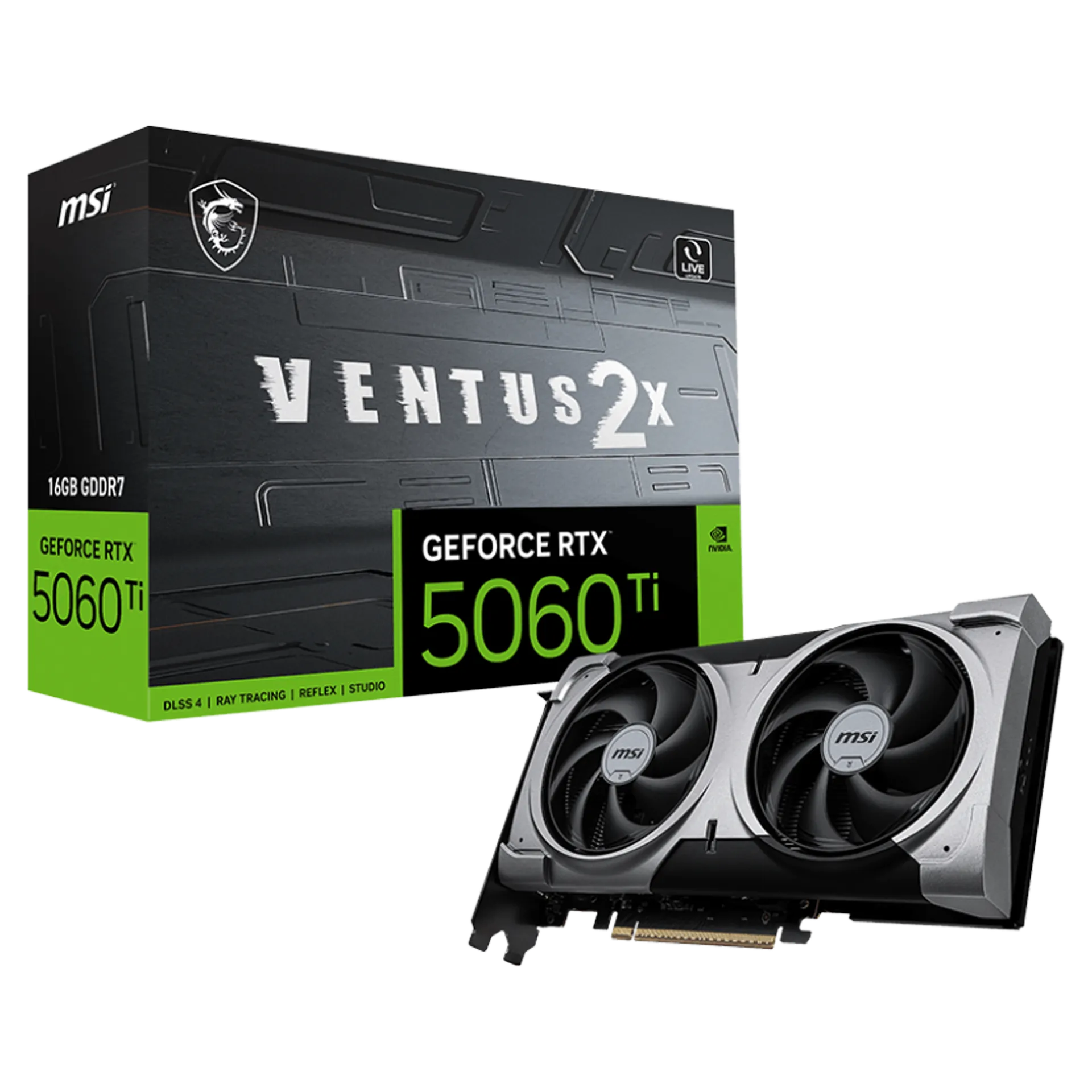 GeForce RTX™ 5060 Ti 16G VENTUS 2X PLUS