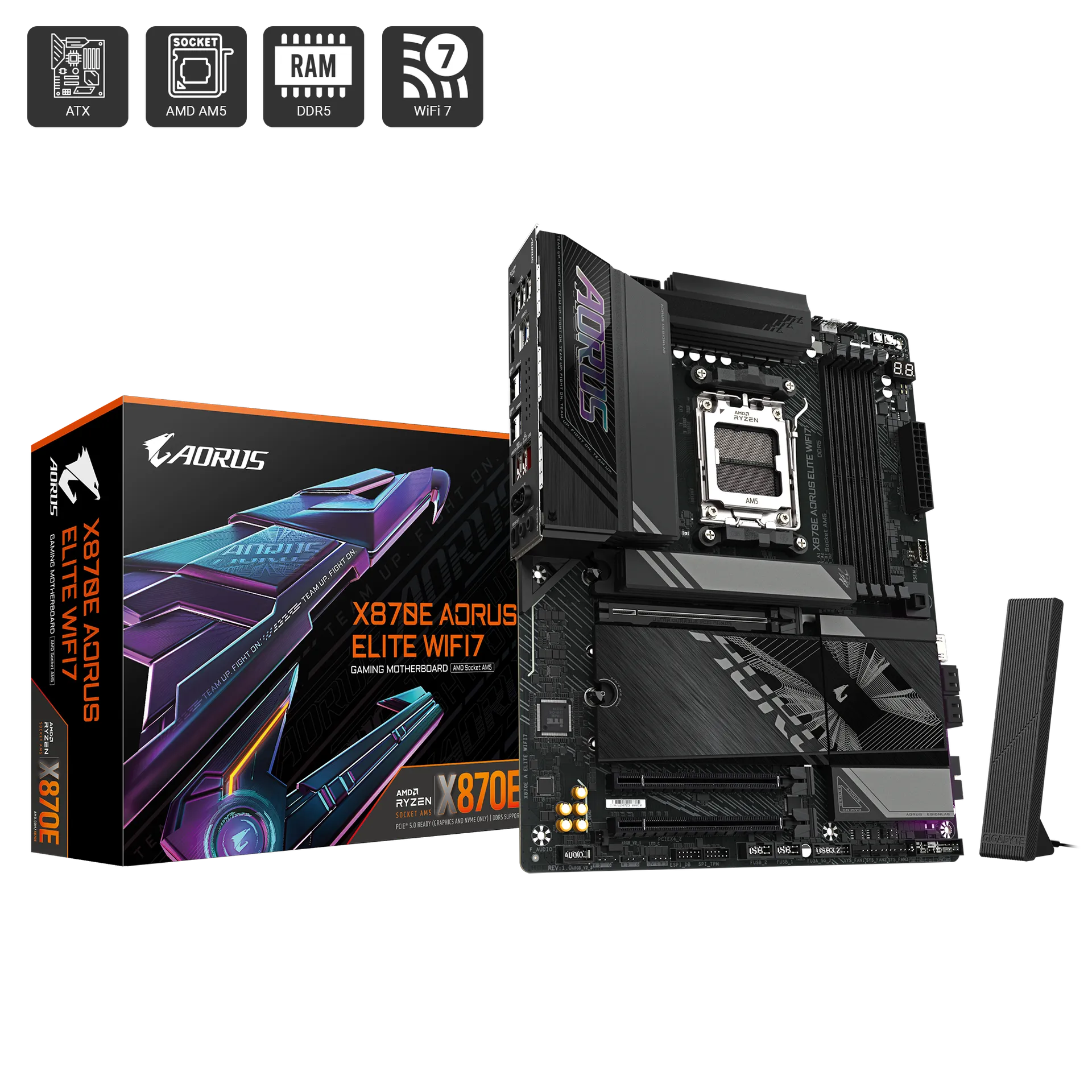 X870E AORUS ELITE WIFI7