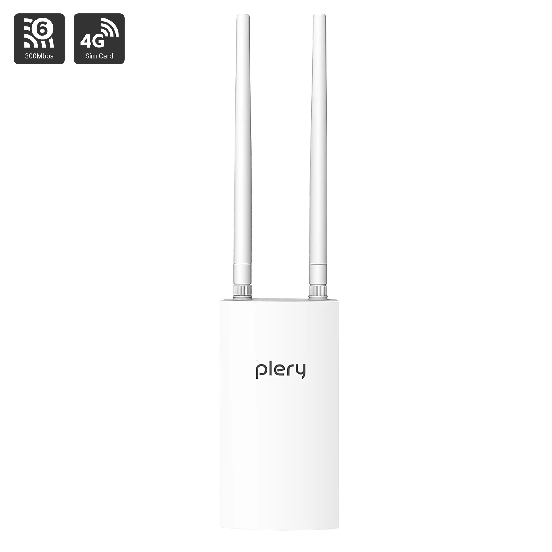 Wifi Router 4G LTE SIM Outdoor - 300Mbps Wifi 6