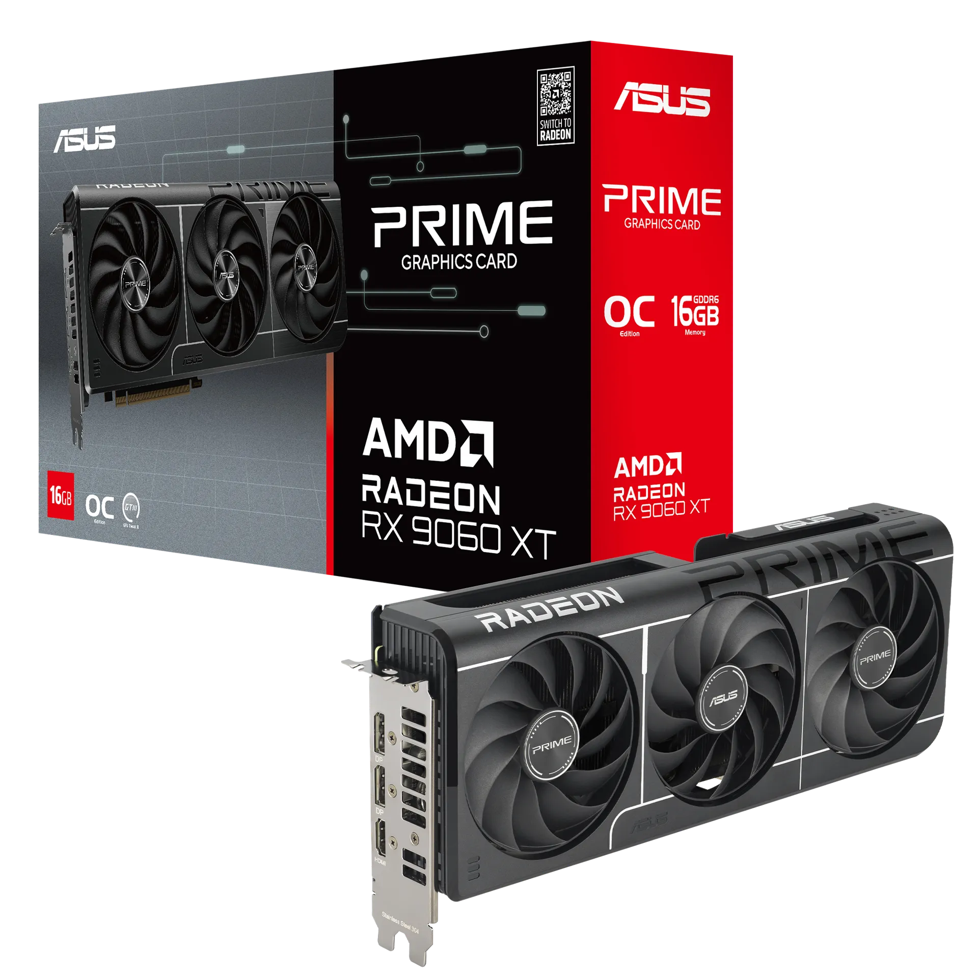 Prime Radeon™ RX 9060 XT 16GB GDDR6