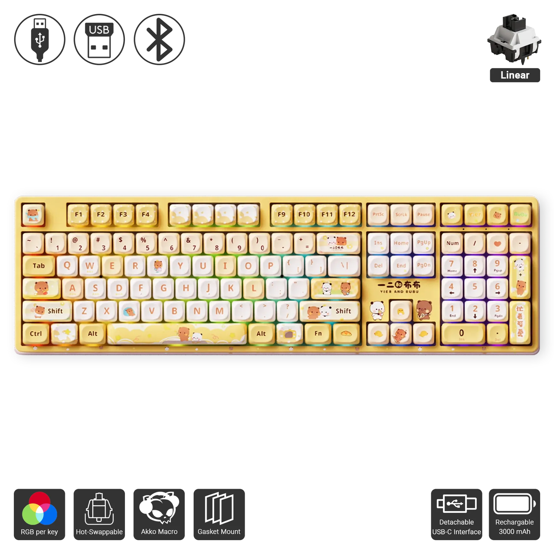 5108B Plus - Yier and Bubu Yellow