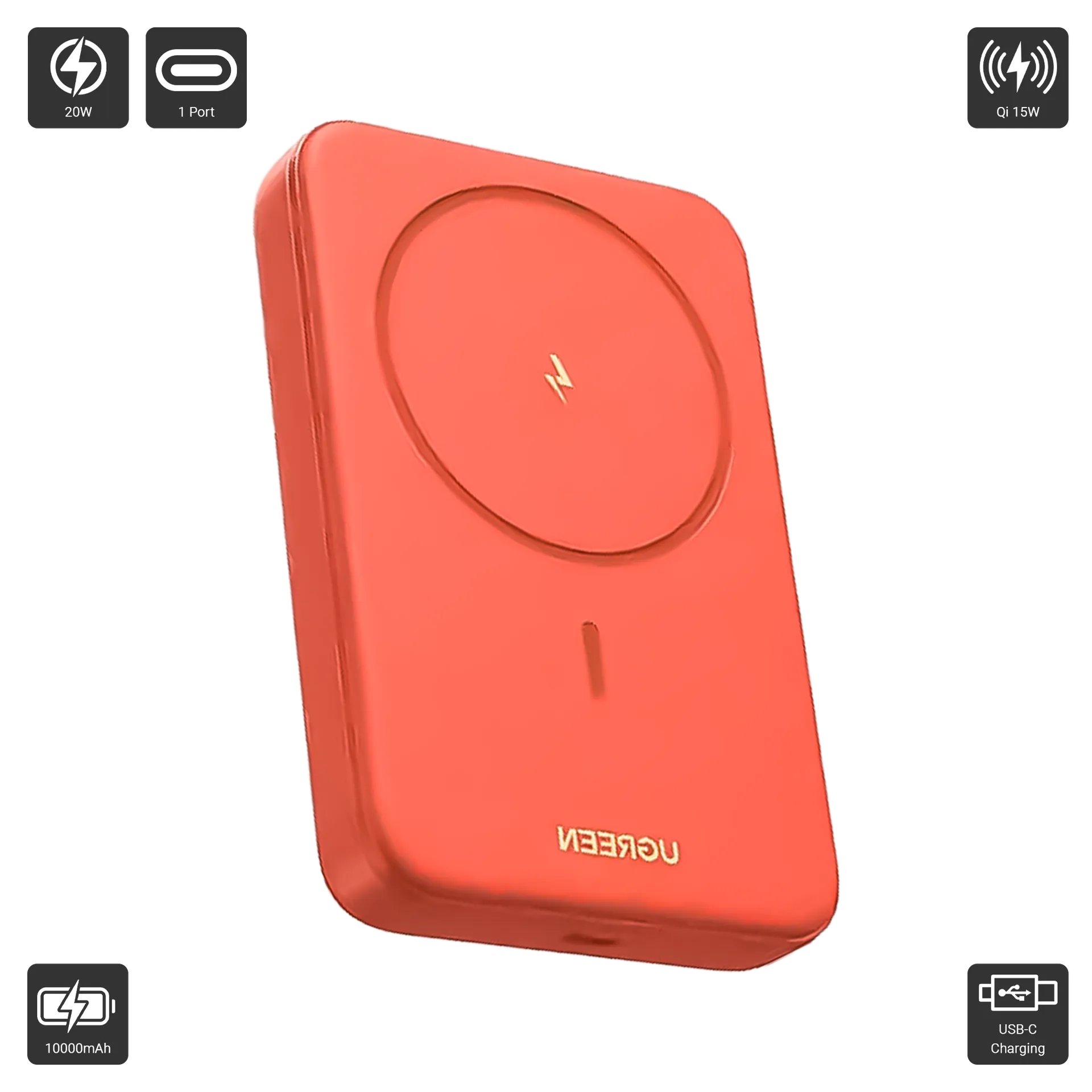 Powerbank 10000mAH 20W Wireless Charge