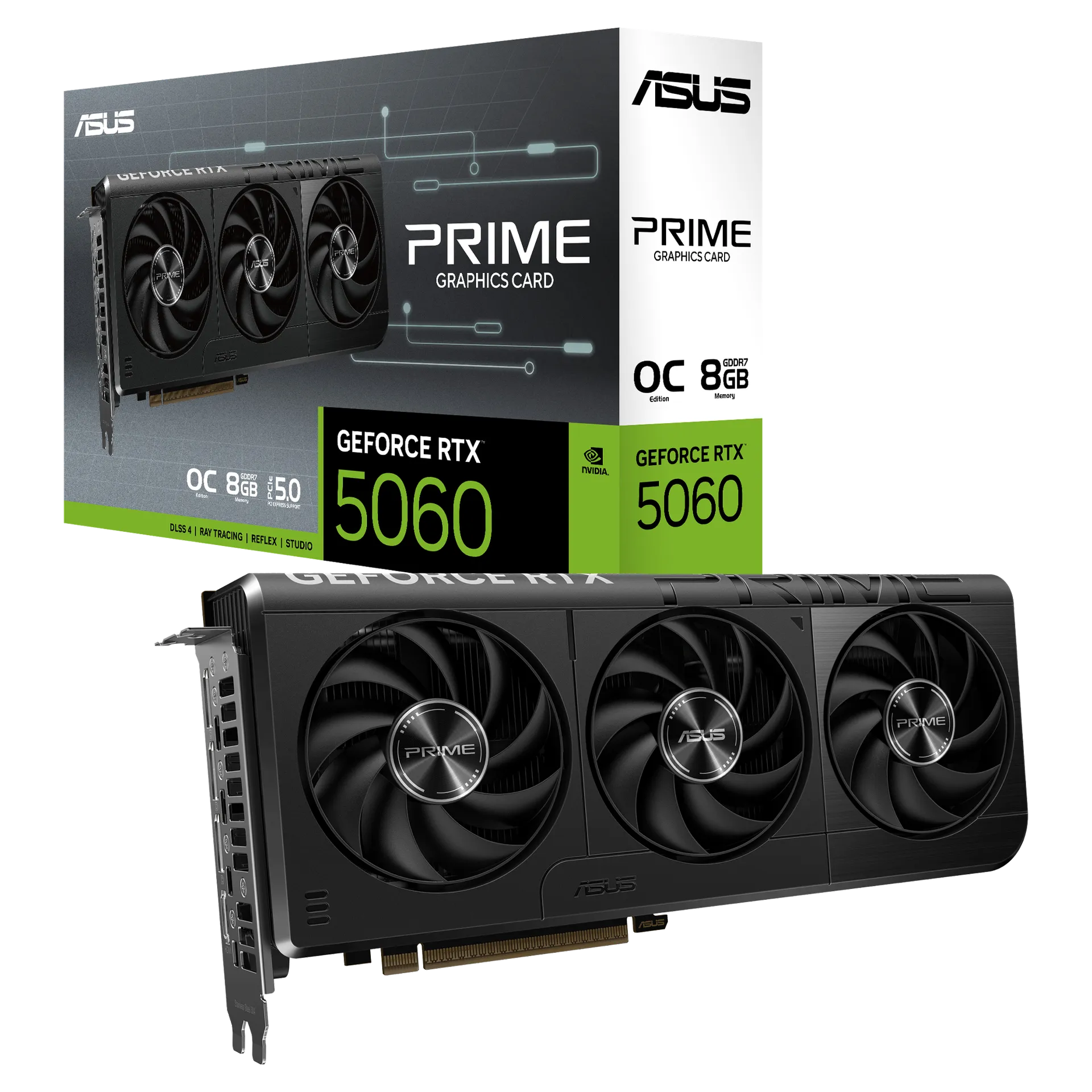 PRIME GeForce RTX™ 5060 8GB GDDR7 OC Edition
