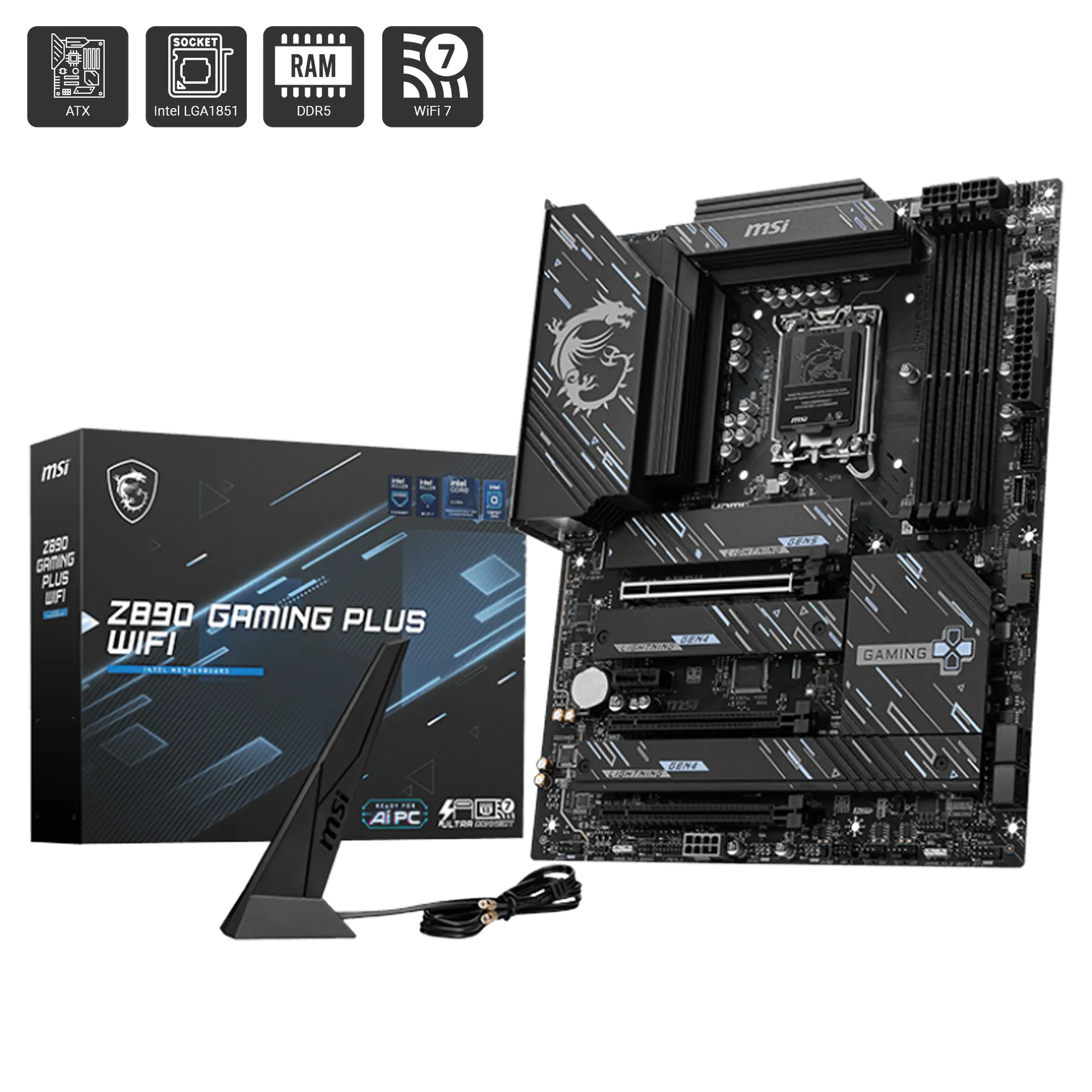 Z890 GAMING PLUS WIFI