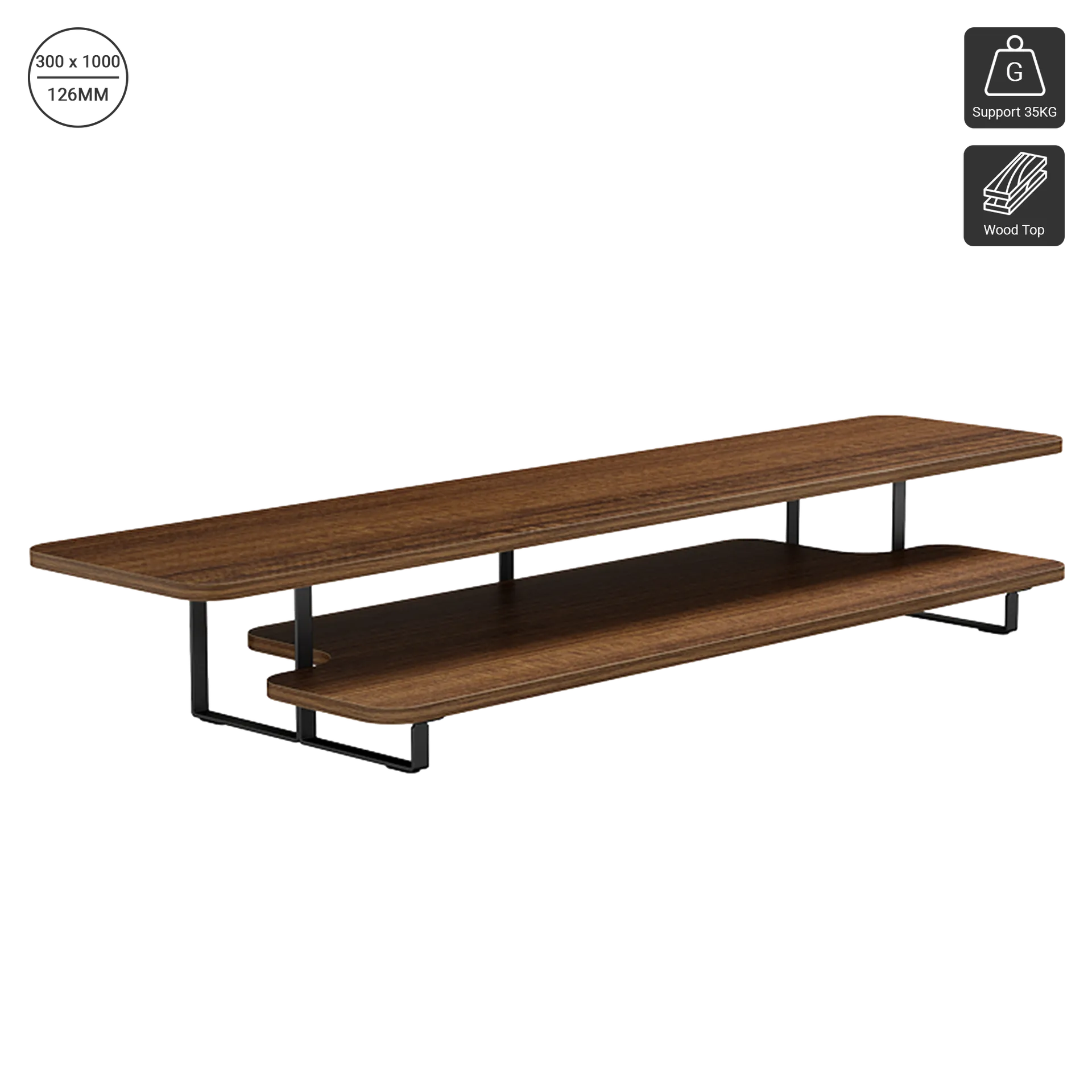 Monitor Table Dual (1M)