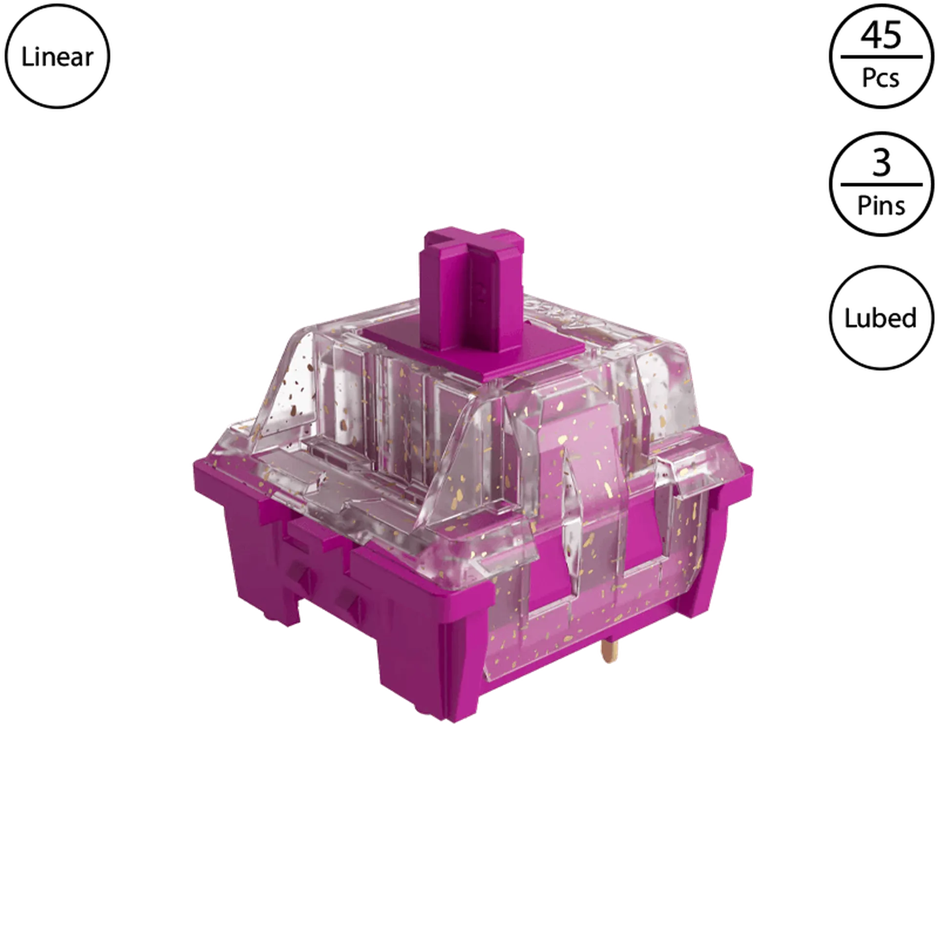 CS Wine Red (Lubed, 45 pcs)