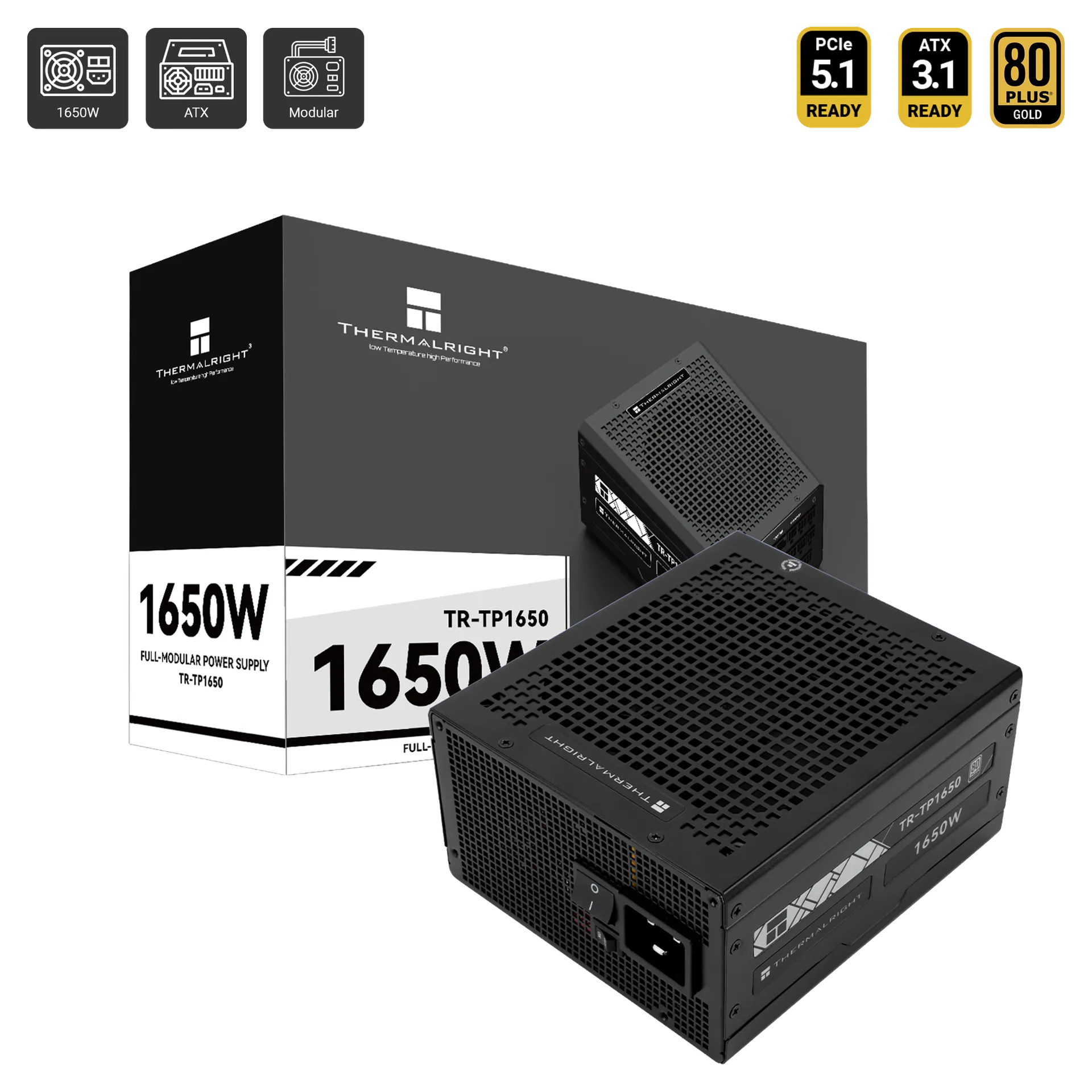TR-TG1650 80 Plus Gold ATX Power Supply (1650W)