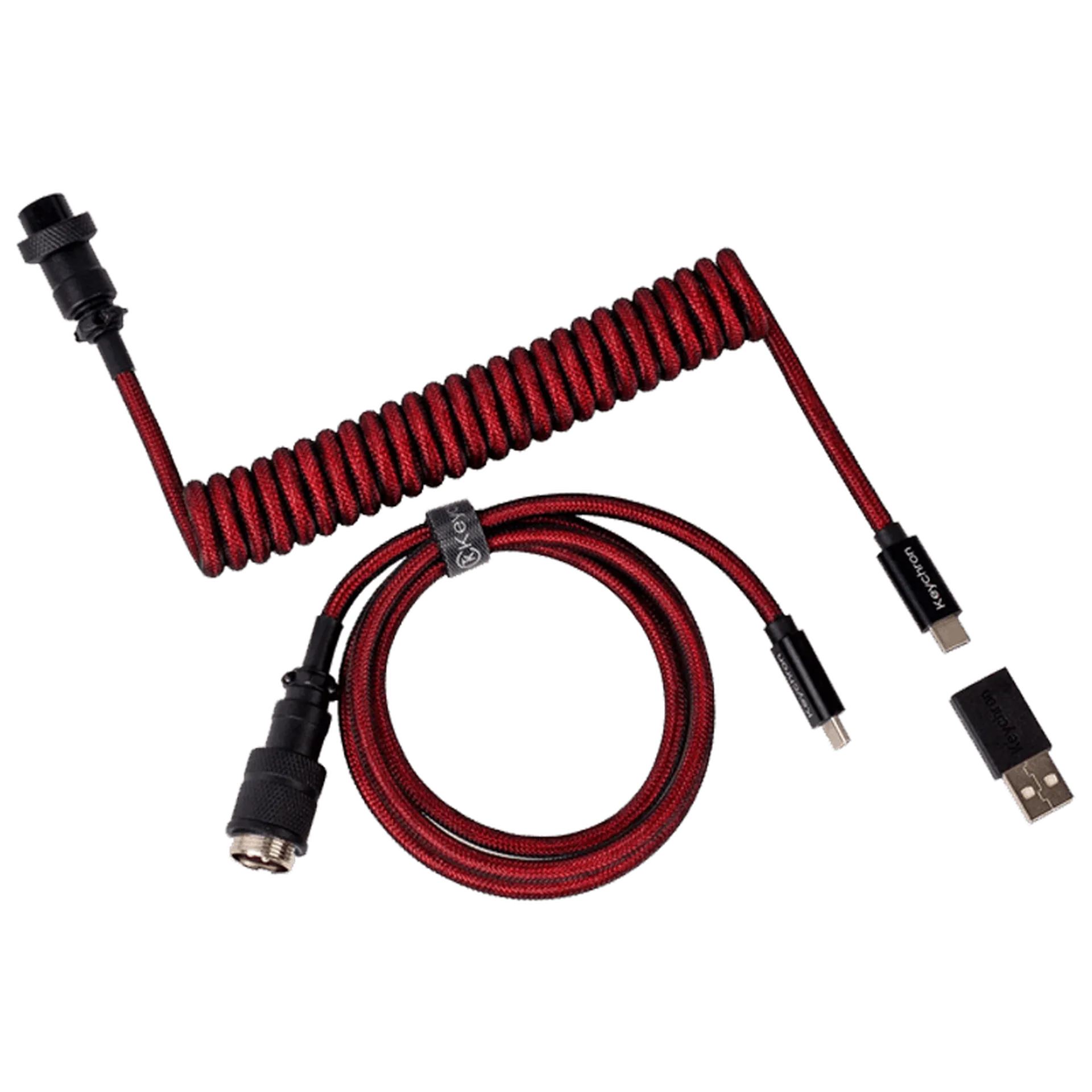Premium Coiled Aviator Cable - Straight