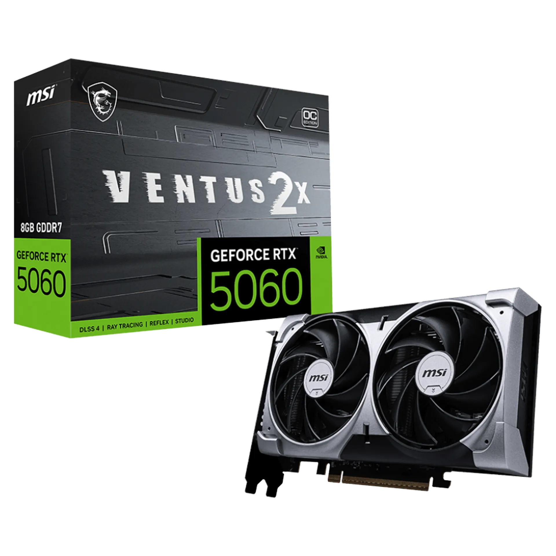 GeForce RTX™ 5060 8G VENTUS 2X OC