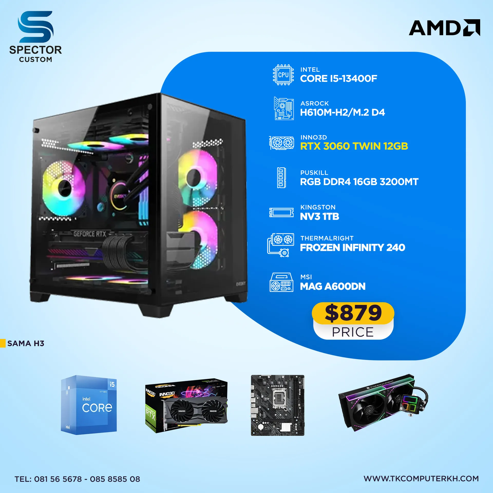 Intel Core i5 13Gen RTX3060