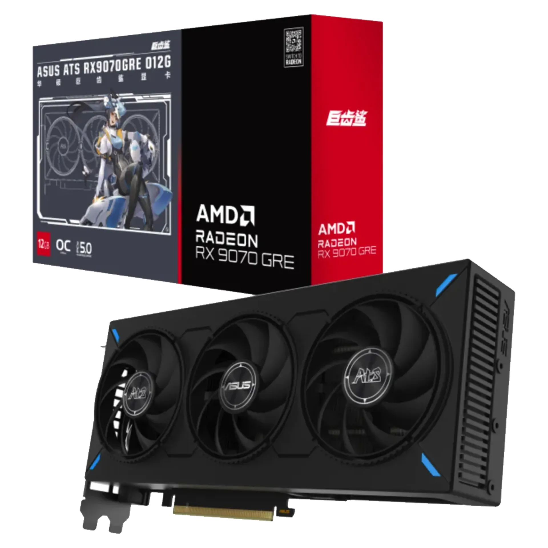 Radeon™ RX 9070 GRE Megalodon OC 12G GDDR6