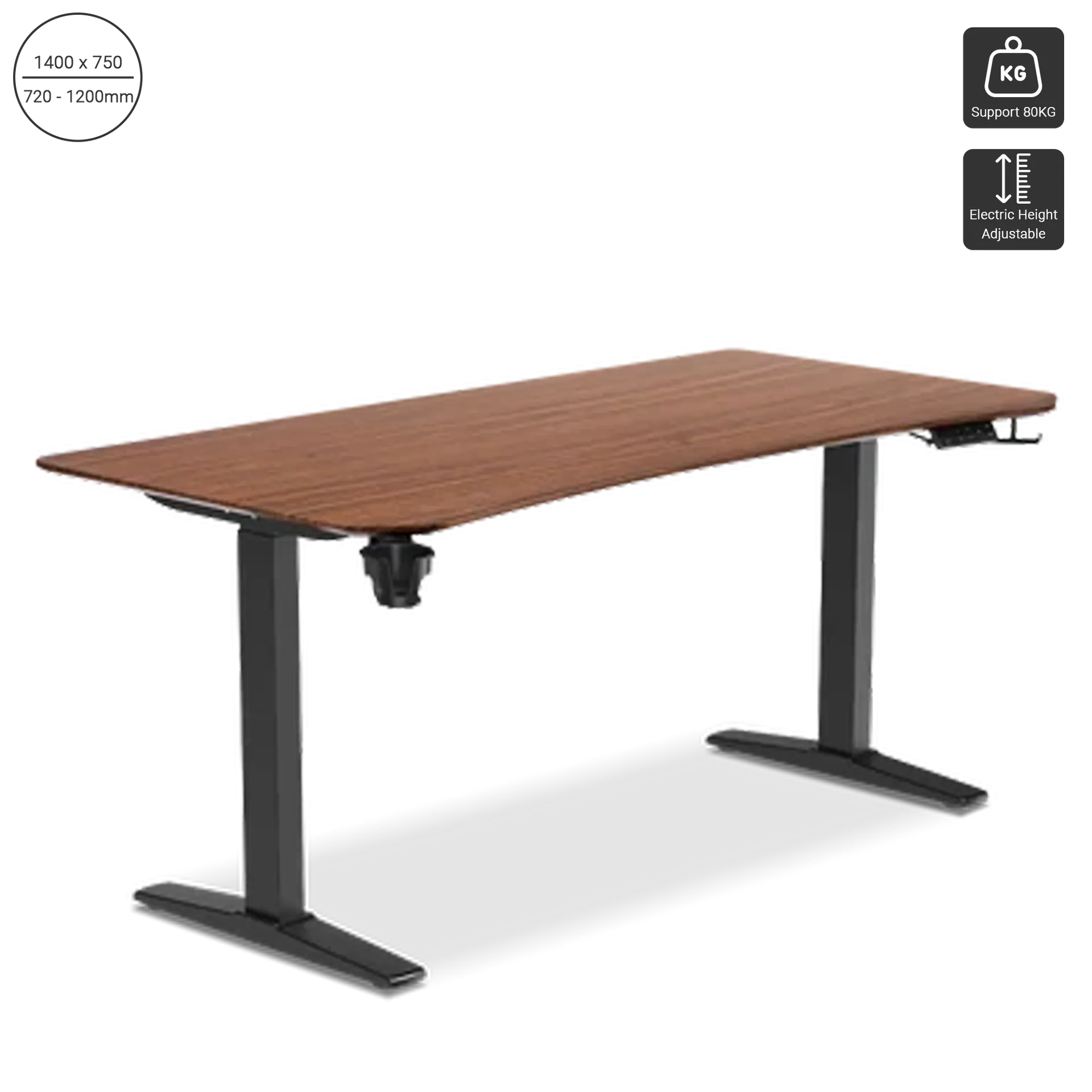 Titus X Smart Desk (Electric Adjustable Height Table, 1.4M)