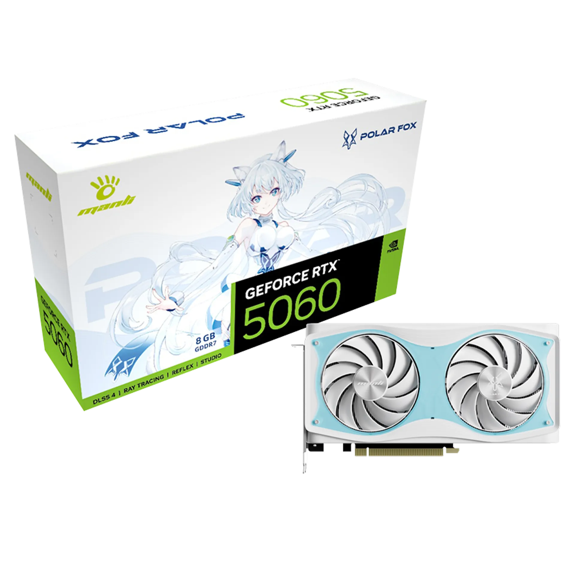 GeForce RTX™ 5060 Polar Fox 8G GDDR7