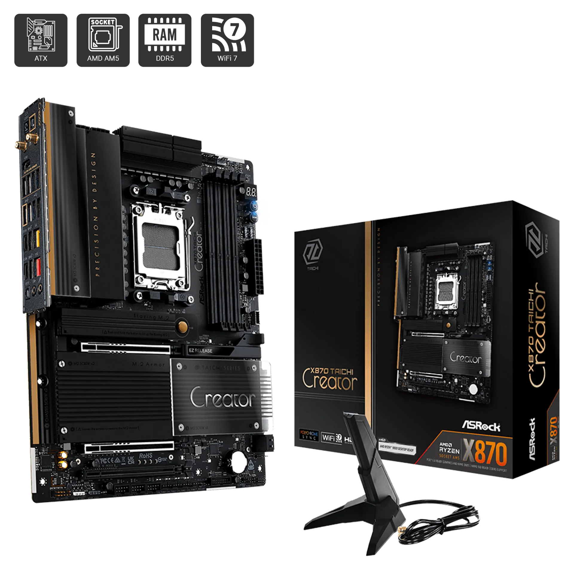 X870 Taichi Creator WIFI D5