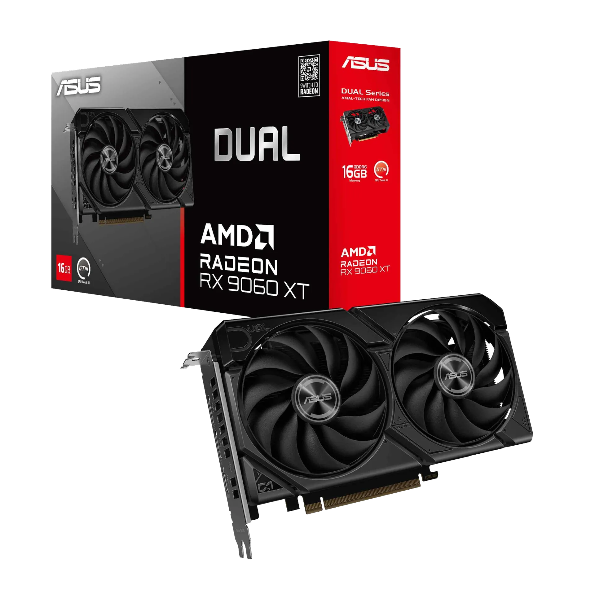 Dual Radeon™ RX9060 XT 16G GDDR6