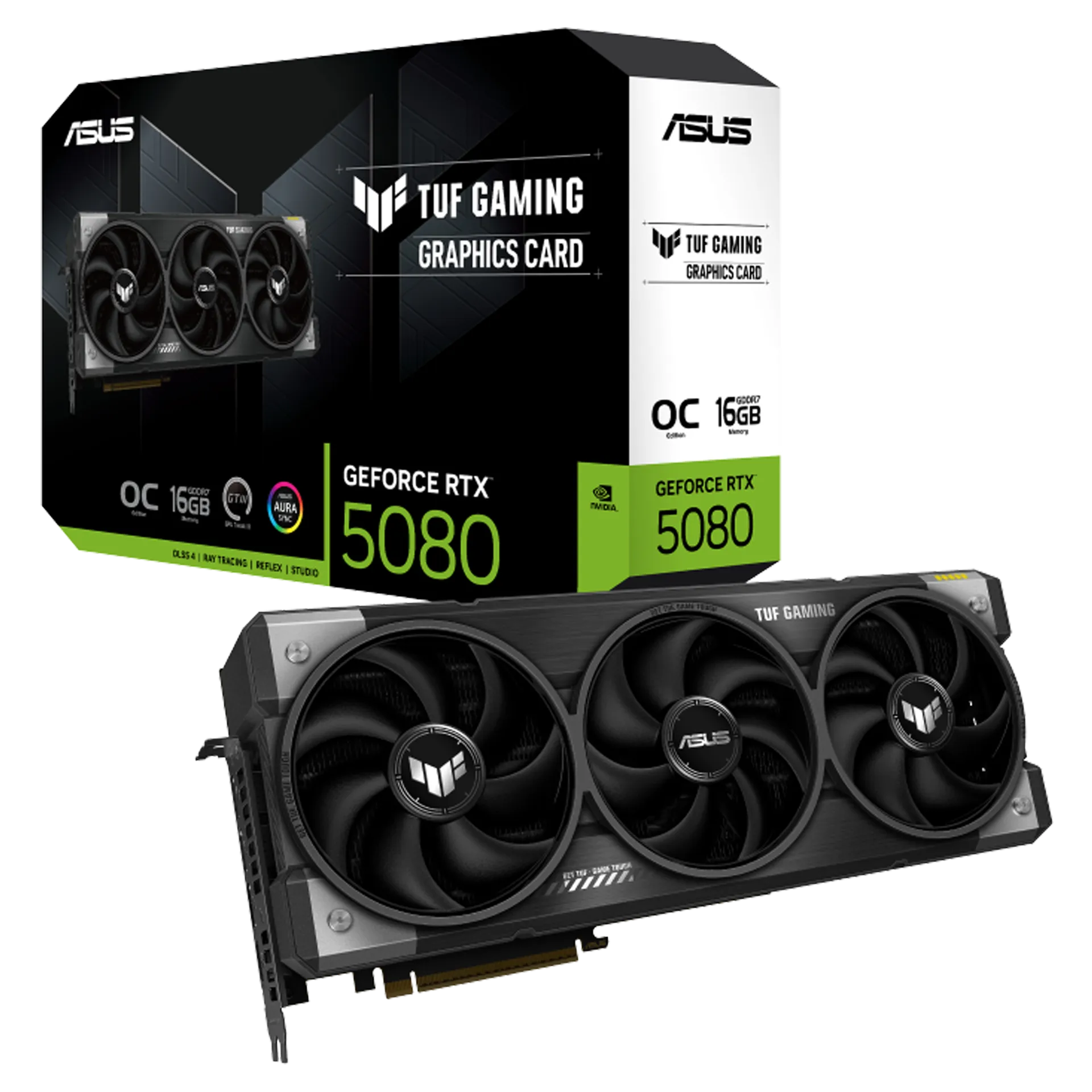 TUF Gaming GeForce RTX™ 5080 16GB GDDR7 OC Edition
