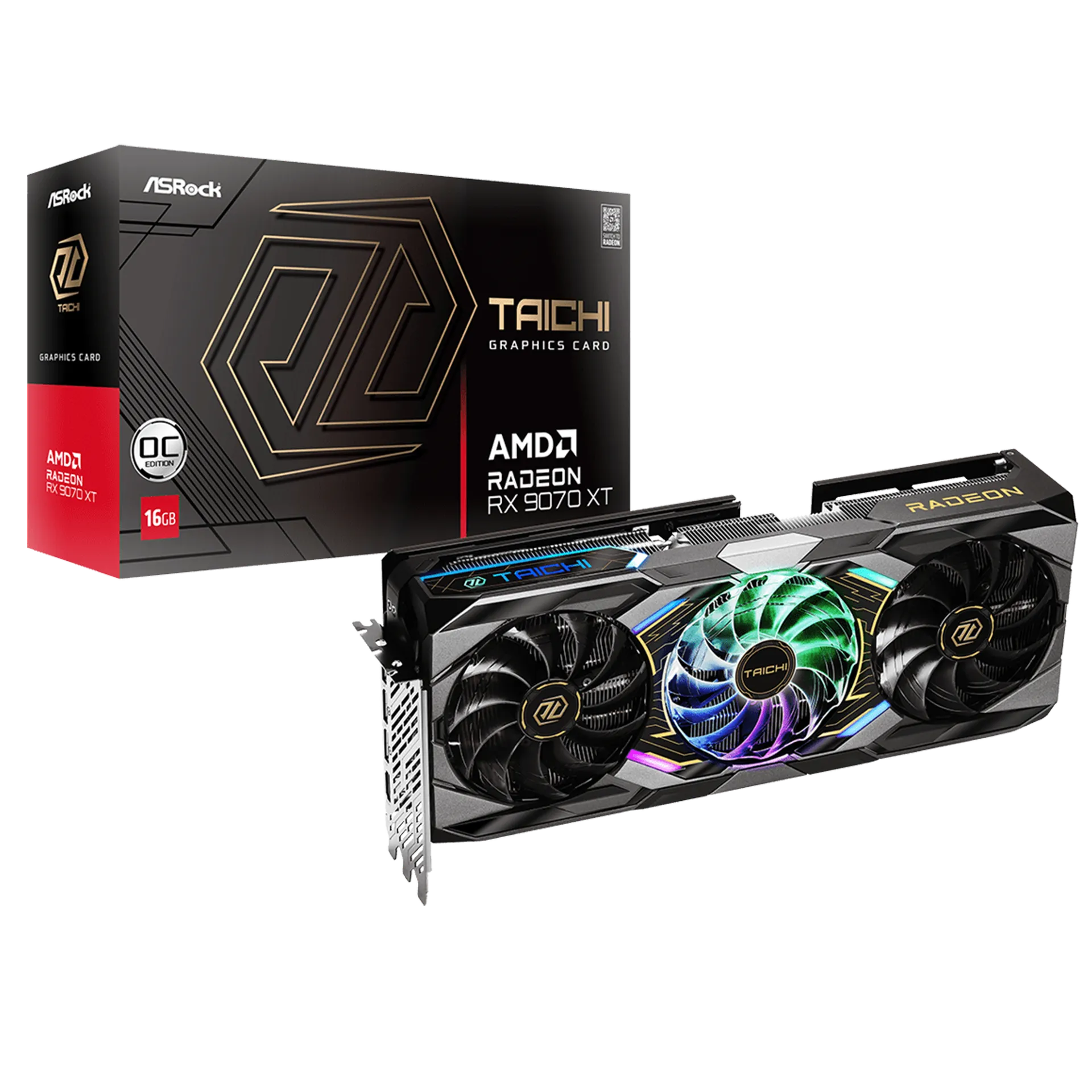 Radeon™ RX 9070 XT Taichi 16GB OC