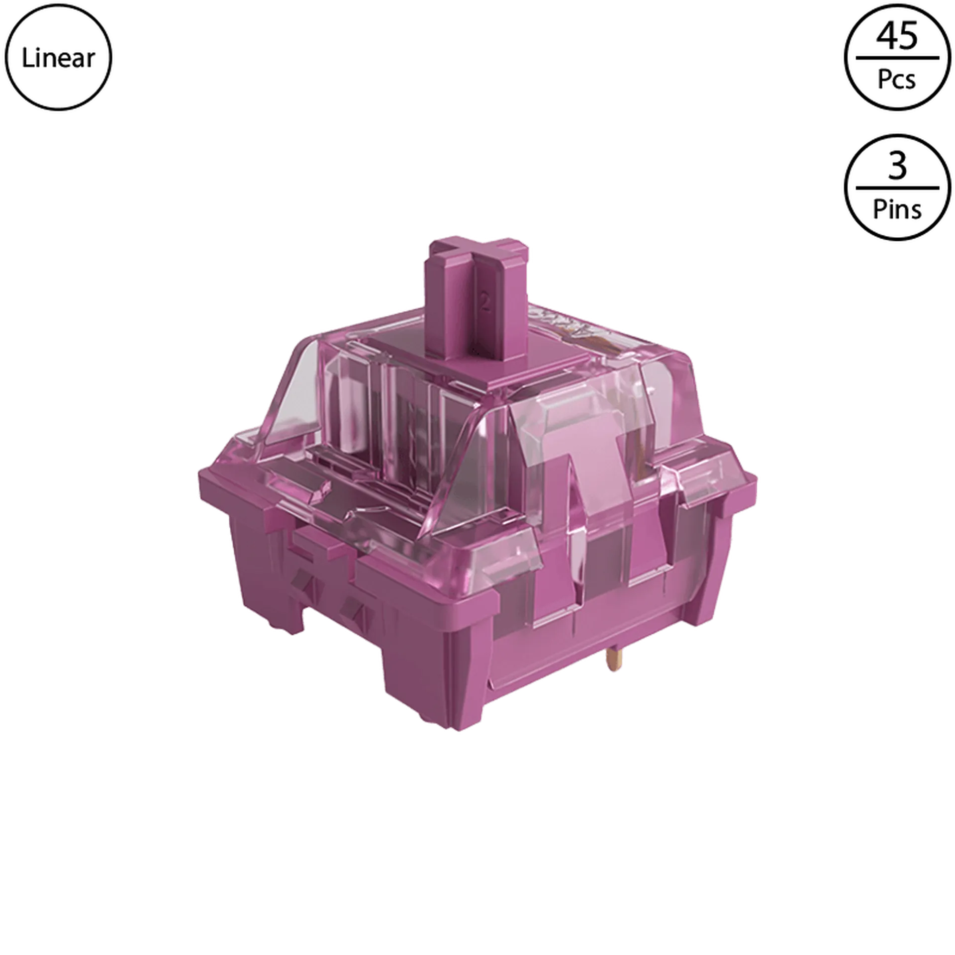 CS Rose Red (45 pcs)