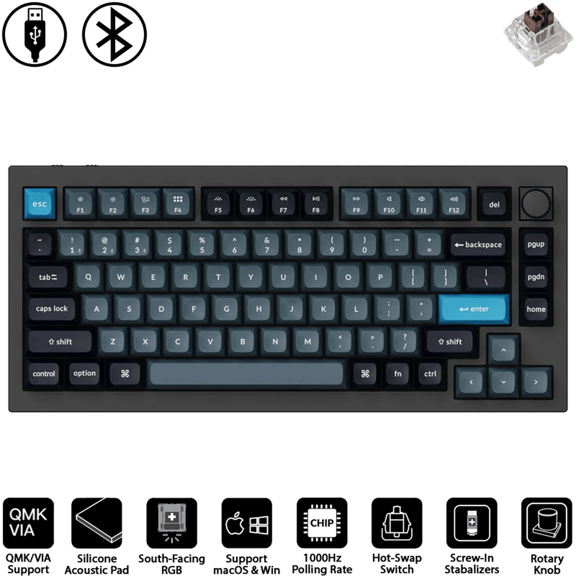 Q1 Pro Fully Assembled (Knob Version)