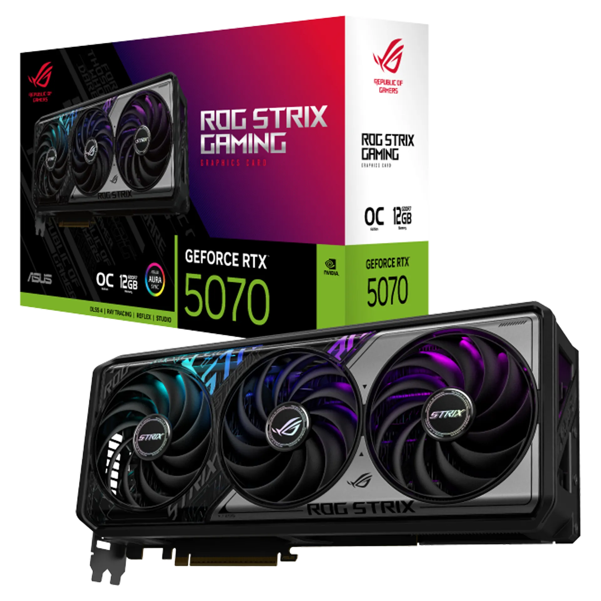 Strix GeForce RTX™ 5070 12GB GDDR7 OC Edition