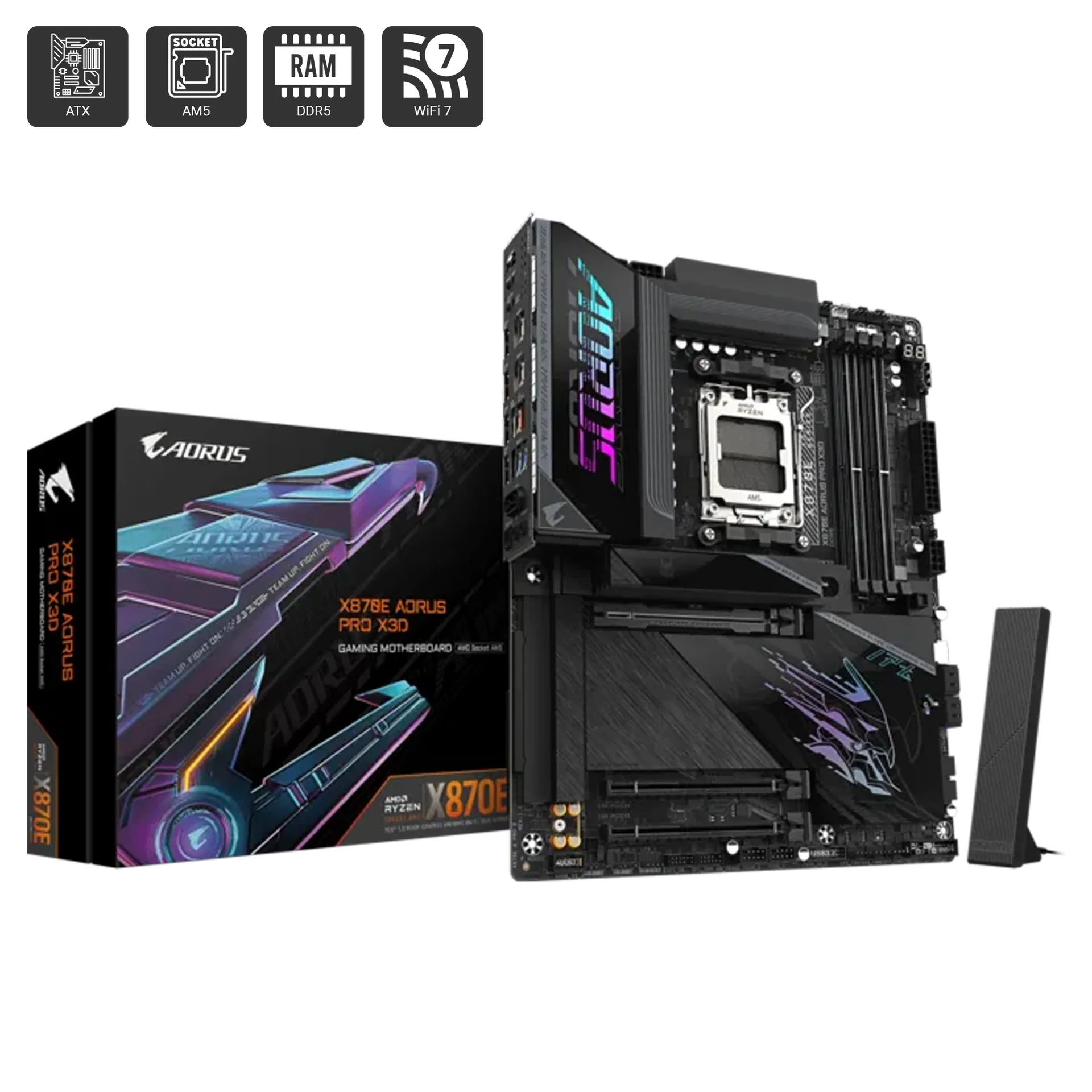 X870E AORUS PRO X3D