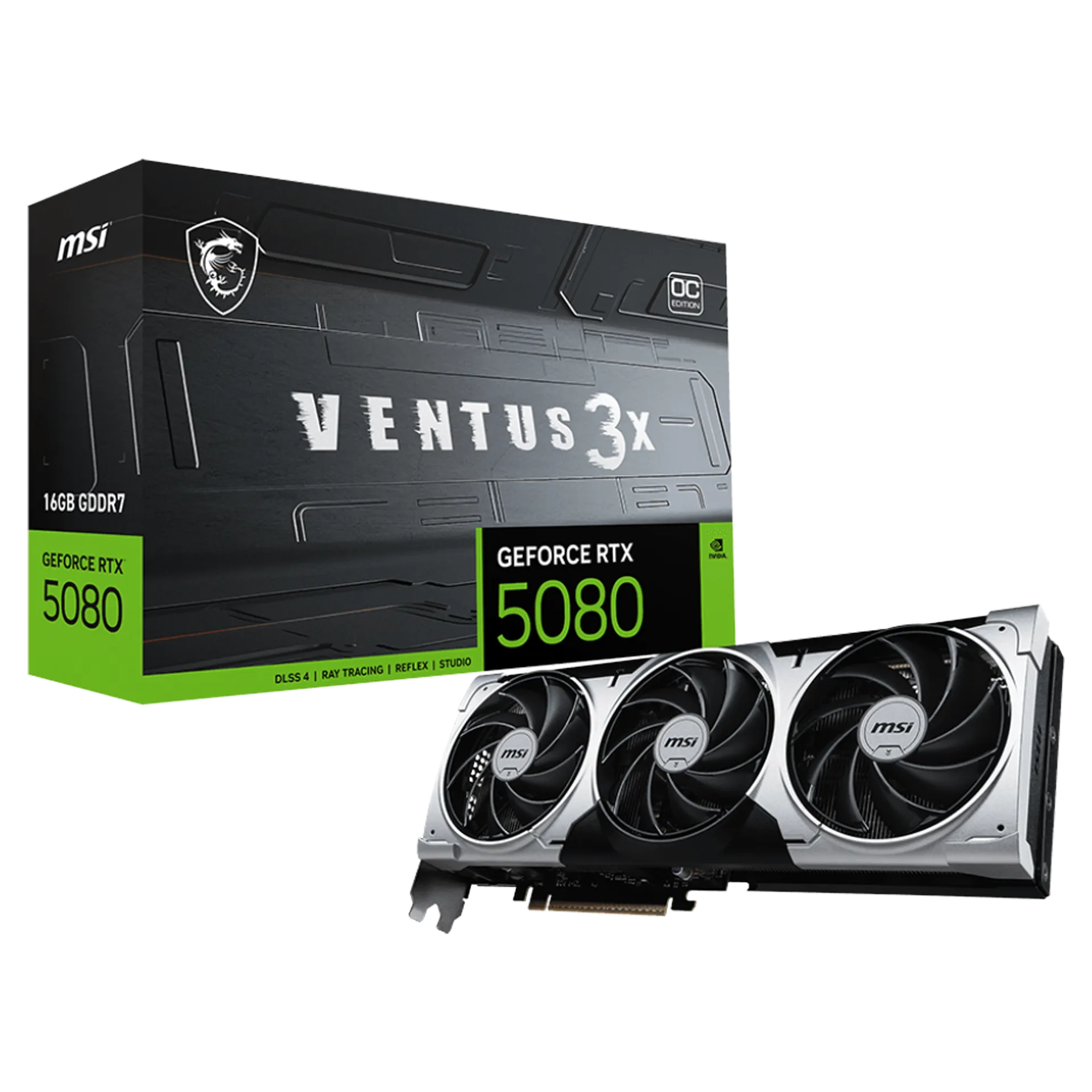 GeForce RTX™ 5080 16G VENTUS 3X OC