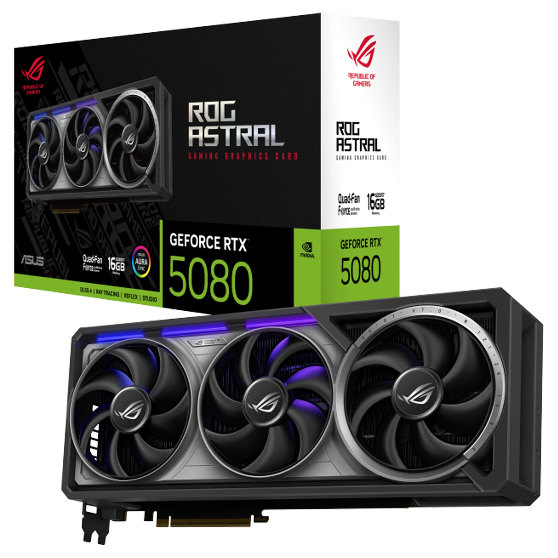 Astral GeForce RTX™ 5080 16GB GDDR7
