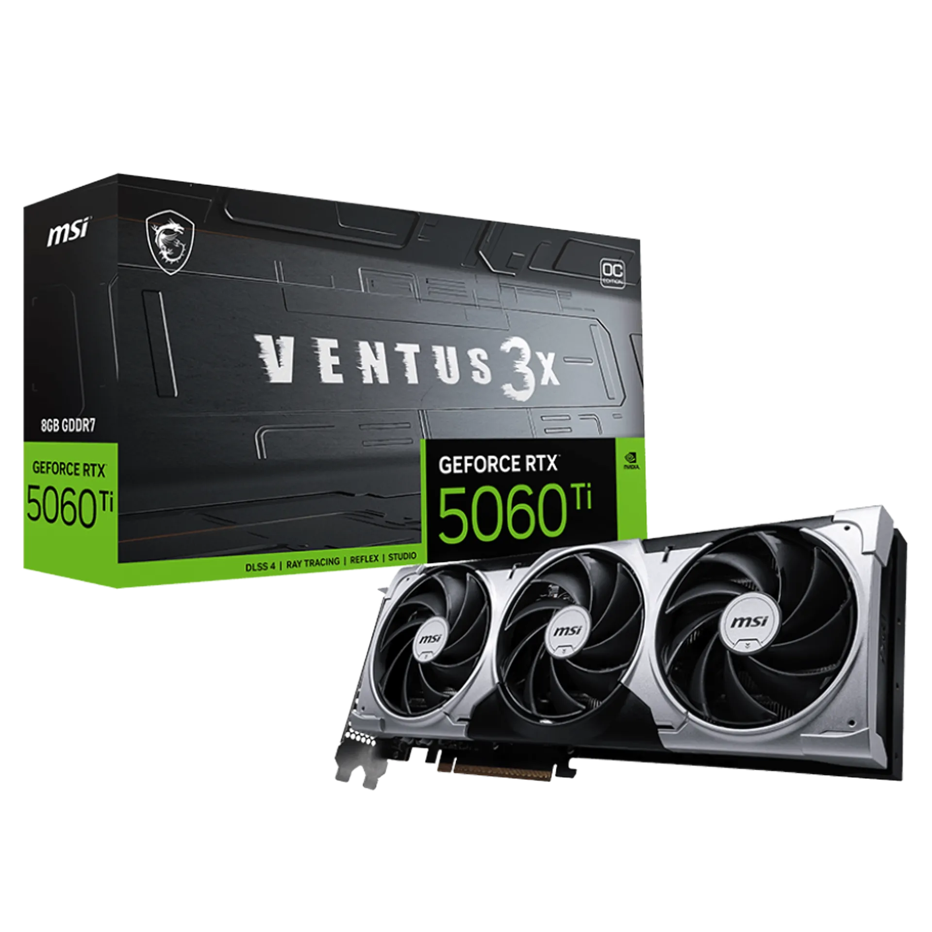 GeForce RTX™ 5060 Ti 8G VENTUS 3X OC