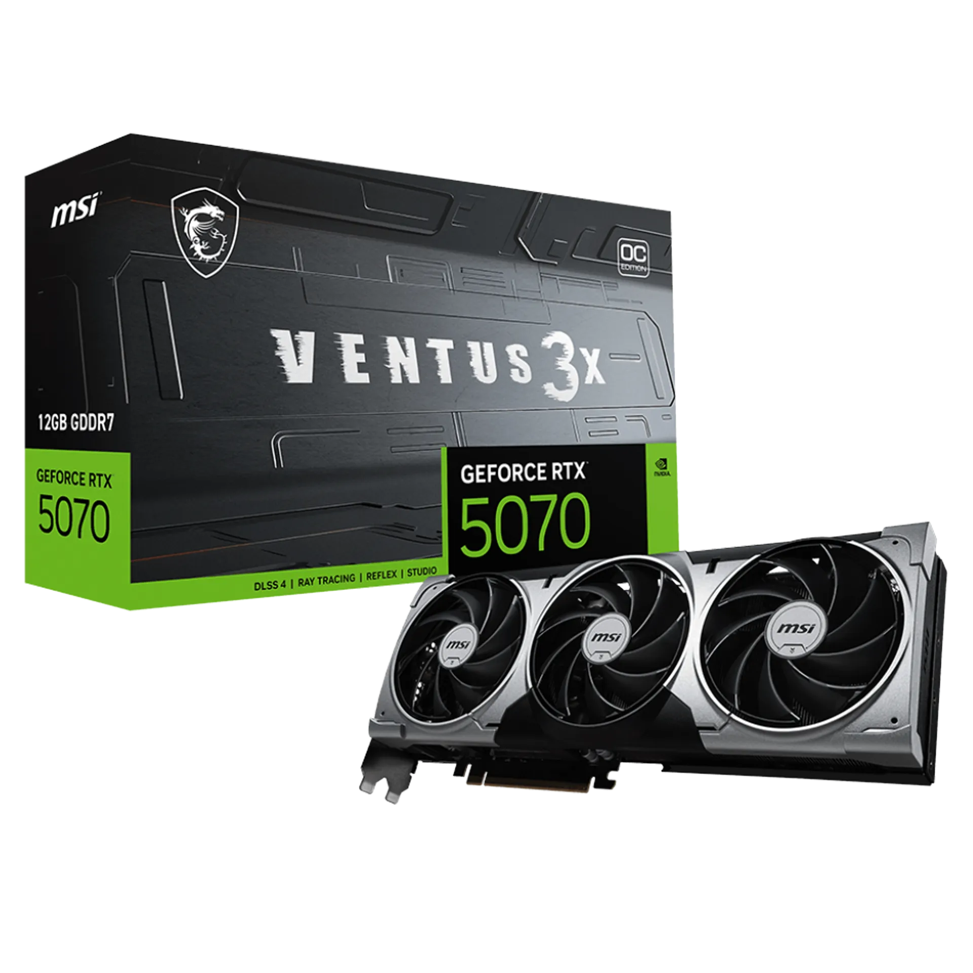 GeForce RTX™ 5070 12G VENTUS 3X OC