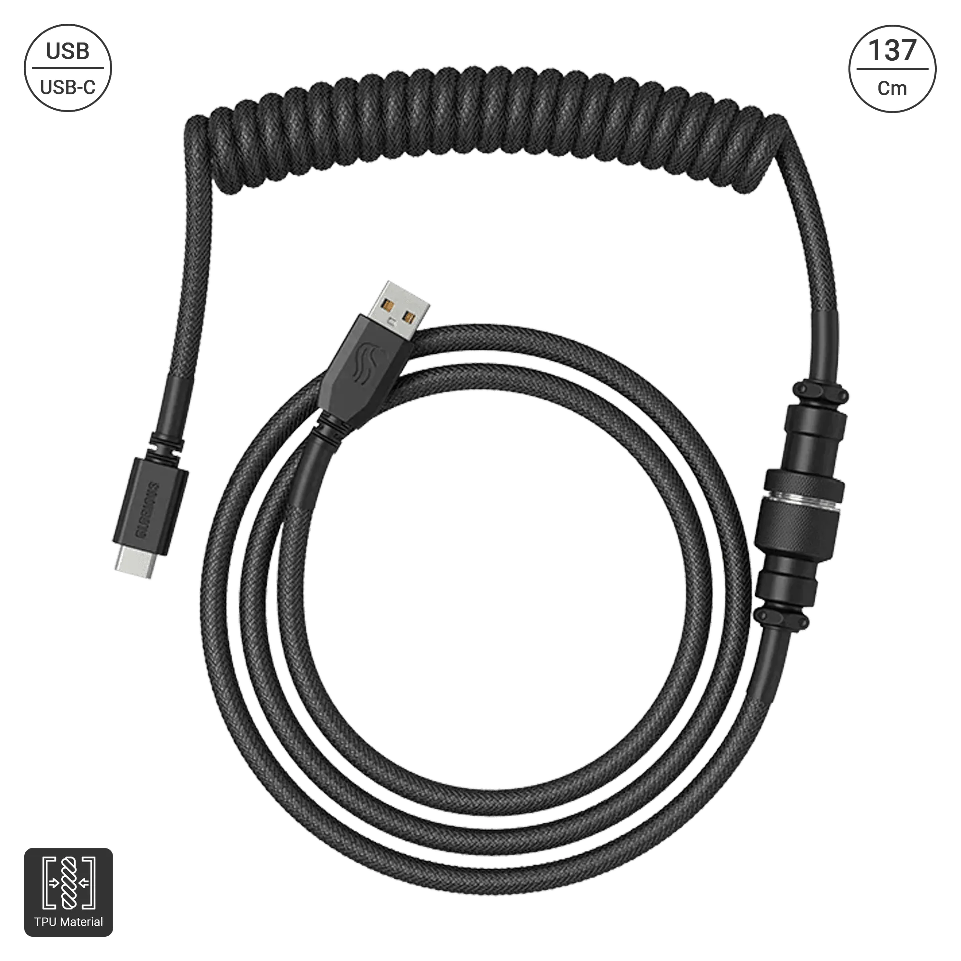 Coiled Cable