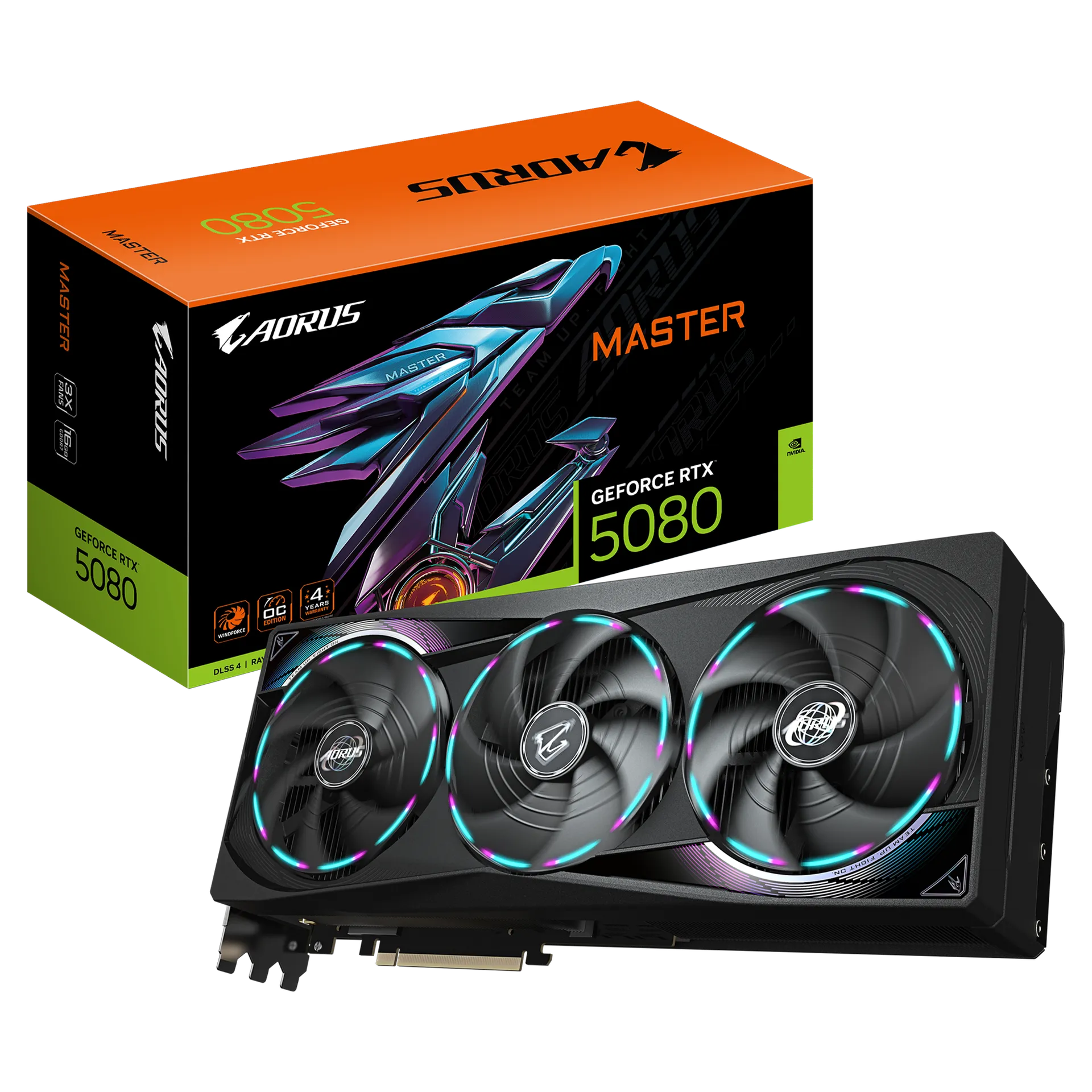 AORUS Master GeForce RTX™ 5080 OC 16G