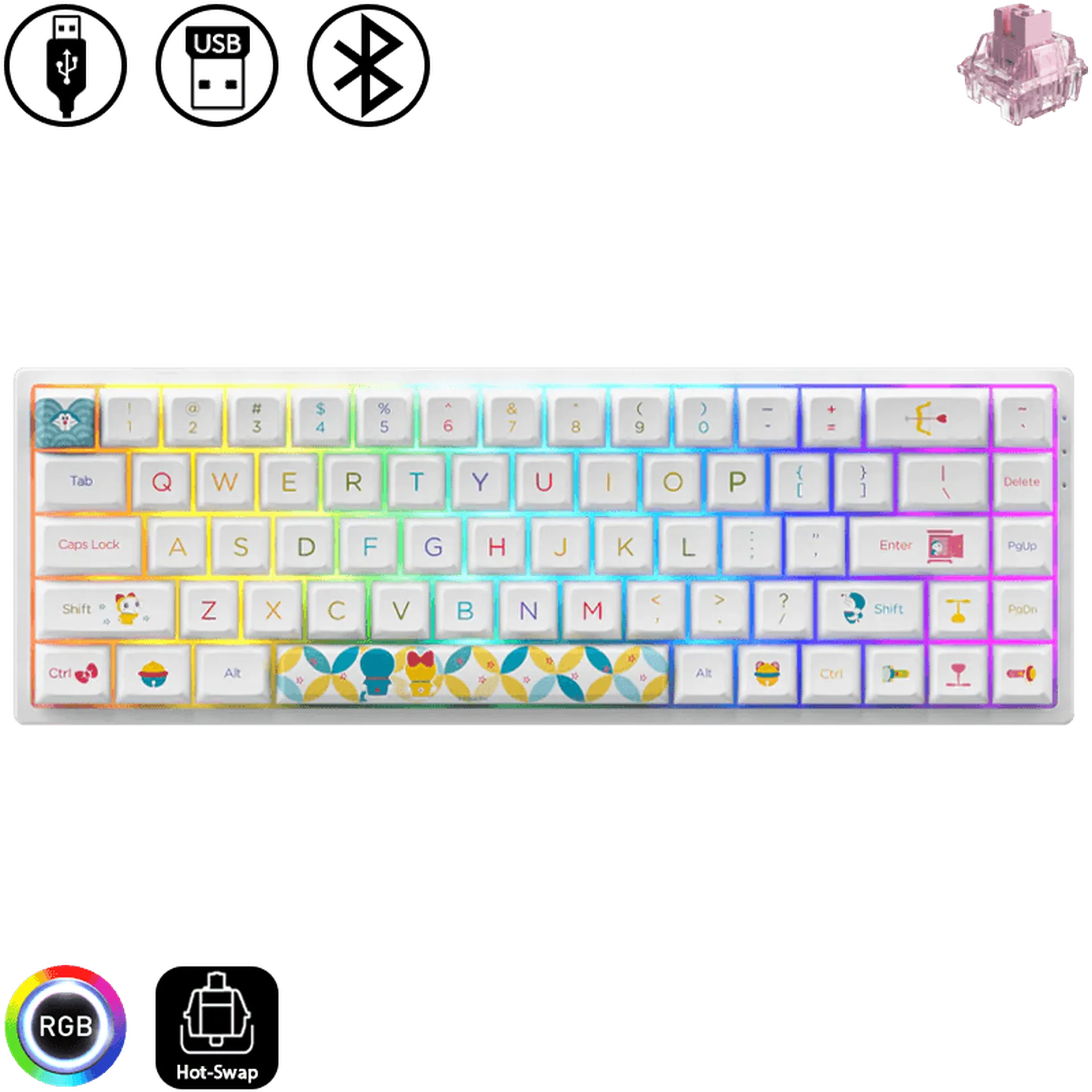 3068B Plus - Doraemon Rainbow