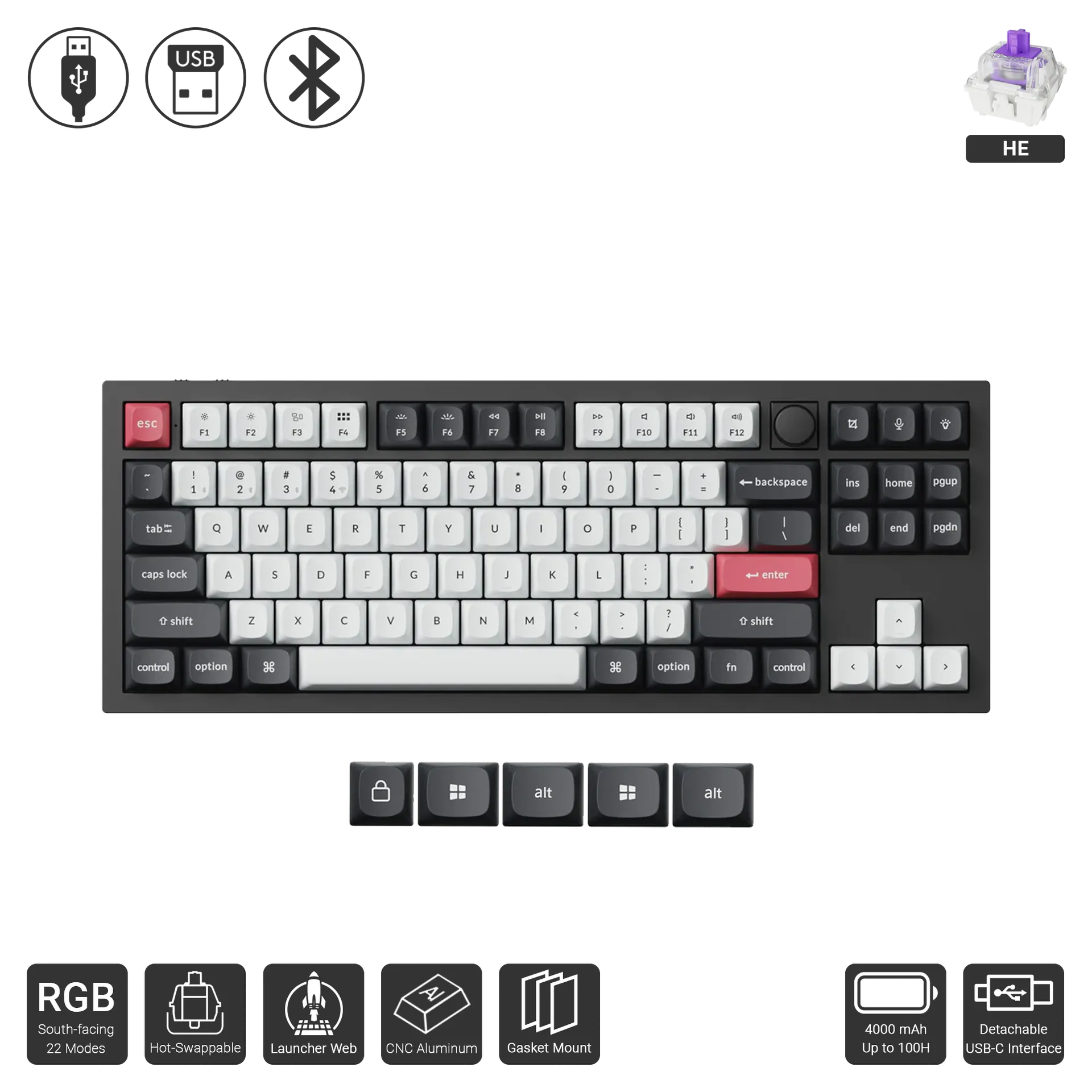Q3 HE QMK Wireless