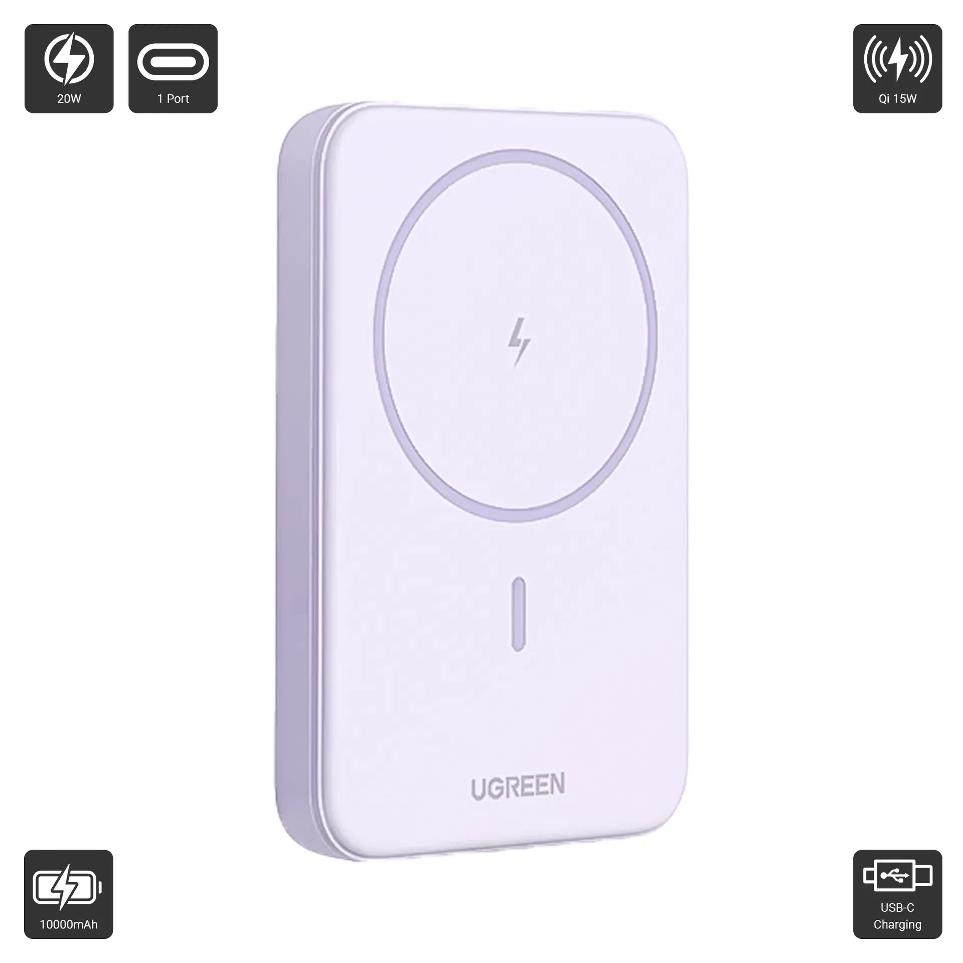 Powerbank 10000mAH 20W Wireless Charge