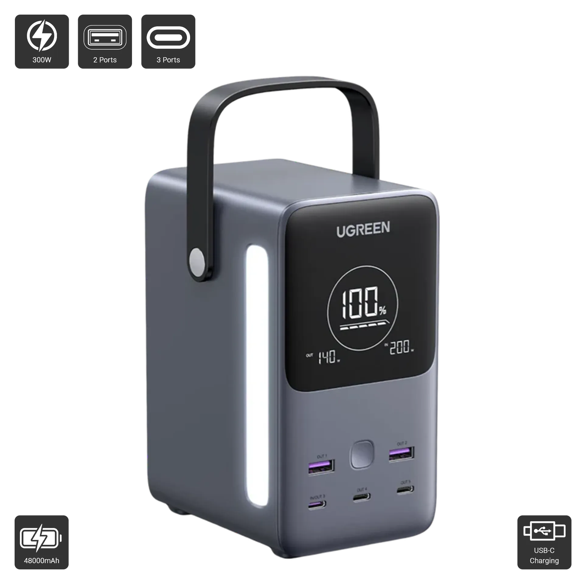 Powerbank 48000mAH 300W