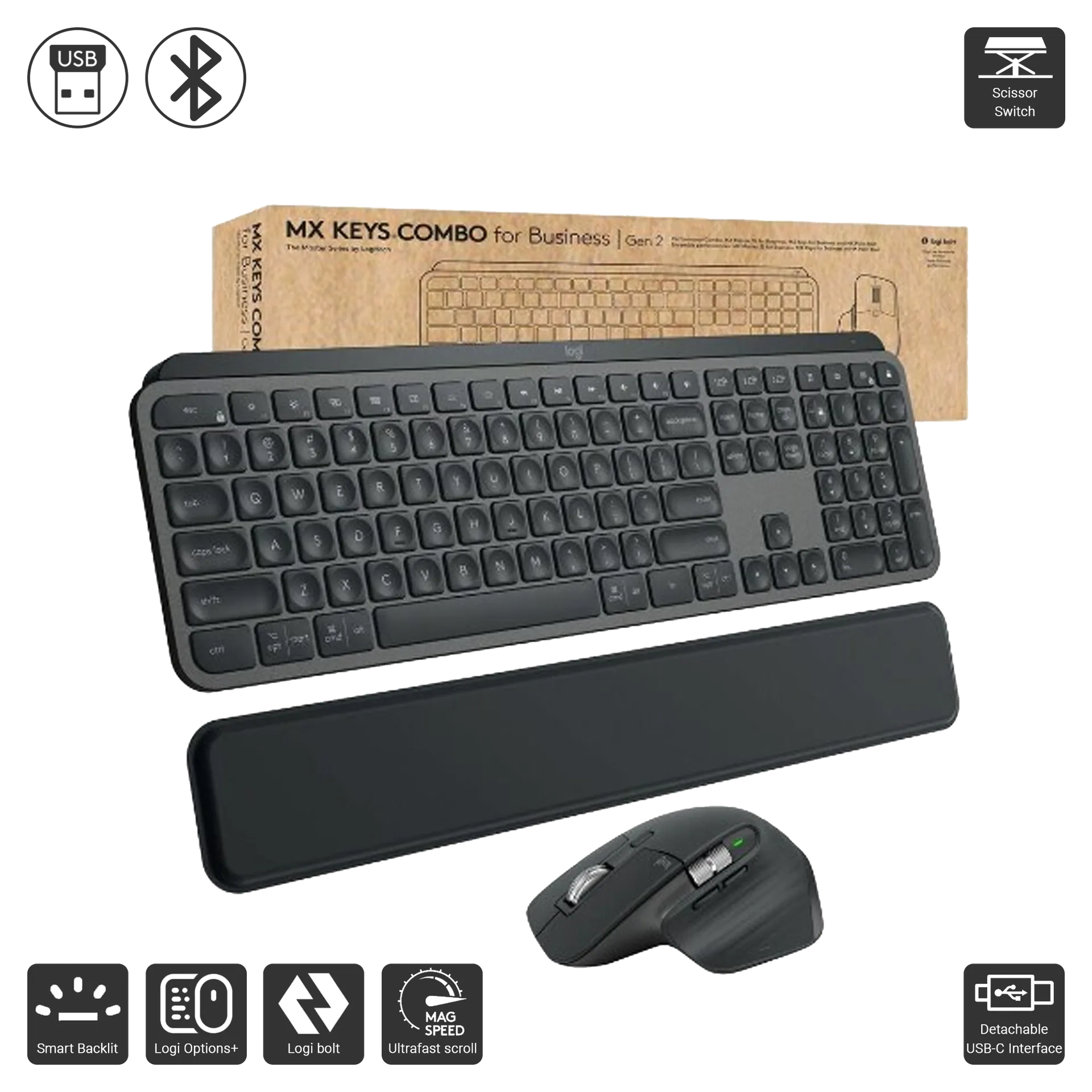 MX Keys Combo for Business I Gen 2