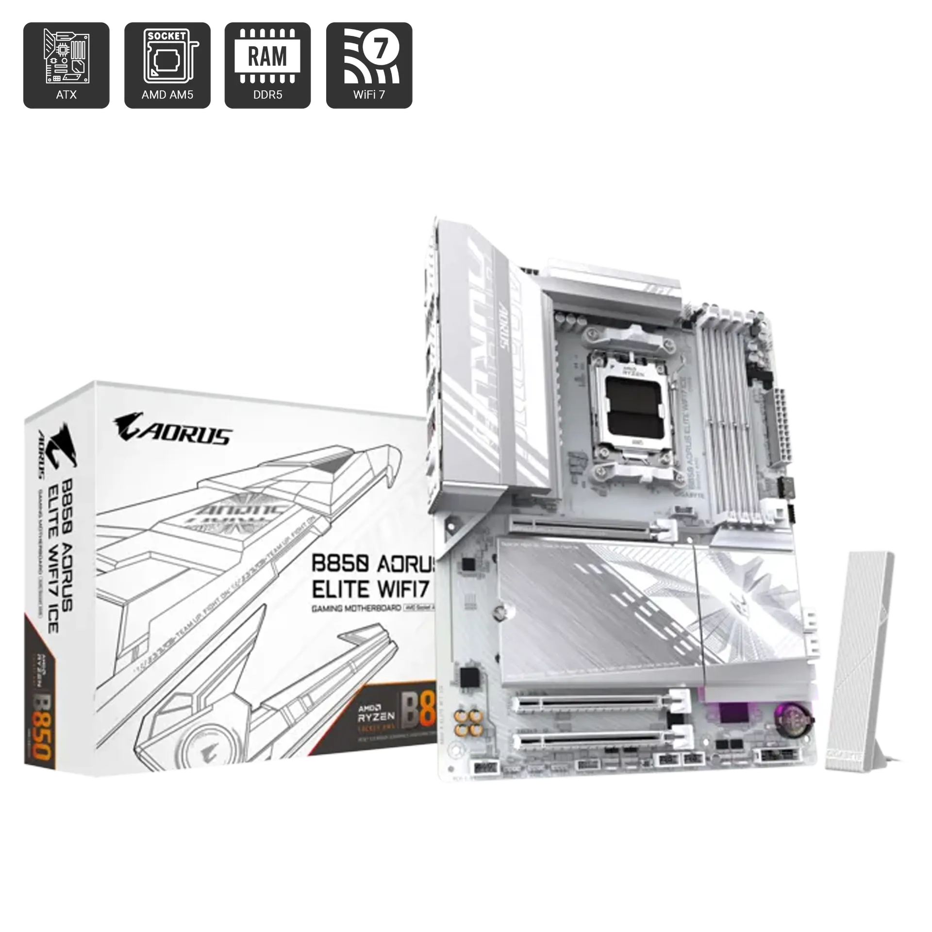 B850 AORUS ELITE WIFI7 ICE